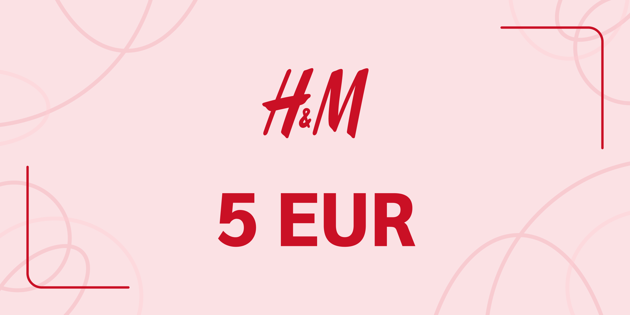 H and M Gift Card 5 EUR
