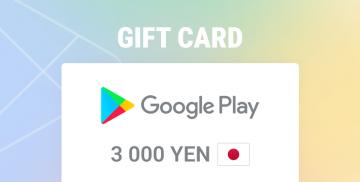 Google Play Gift Card 3 000 YEN الشراء