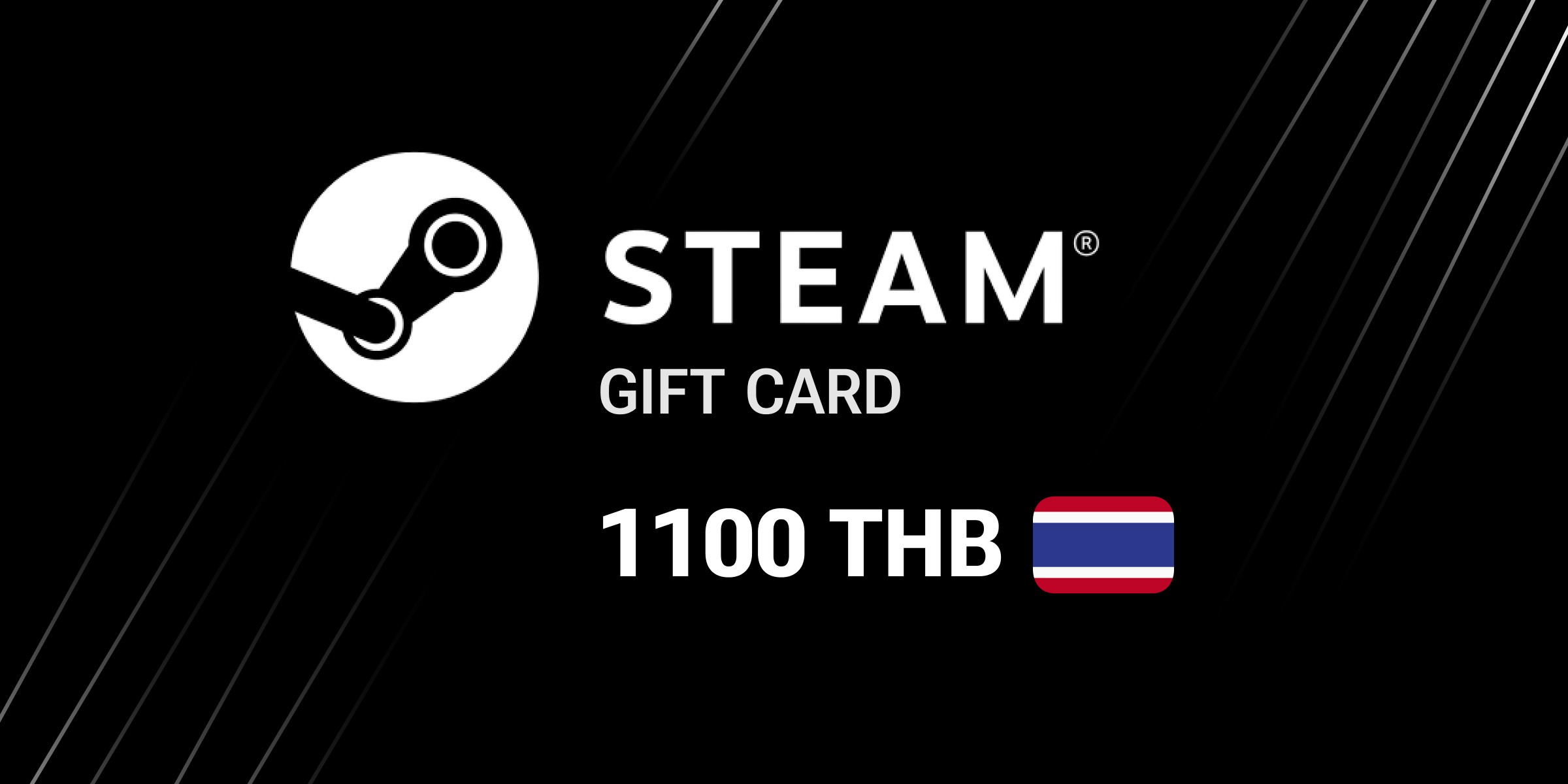 Steam Gift Card 1100 THB