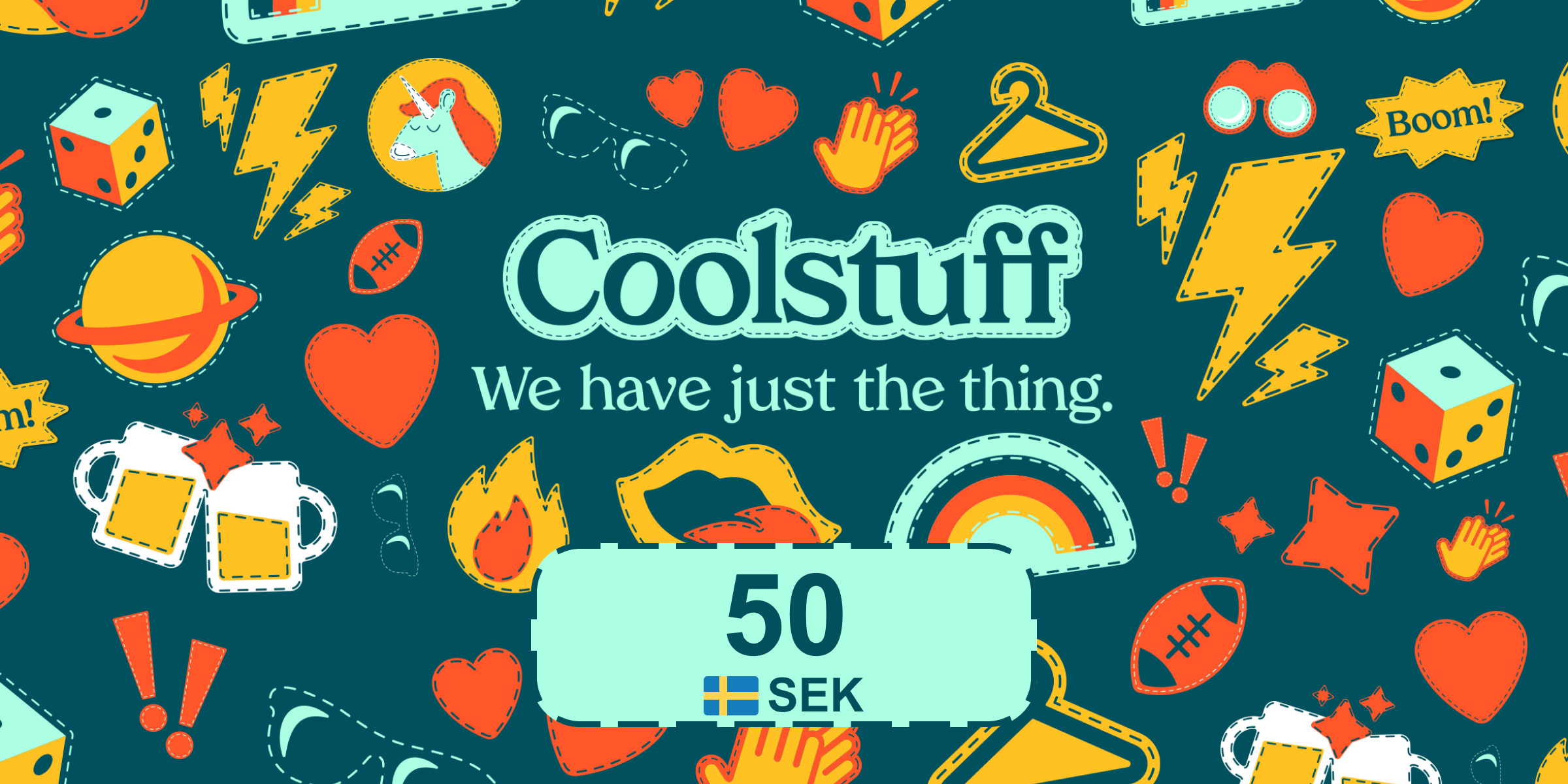 Cool Stuff Gift Card 50 SEK