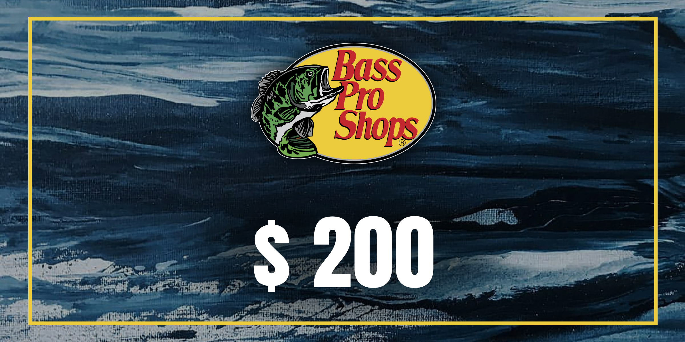 Bass Pro Shops Gift Card 200 USD