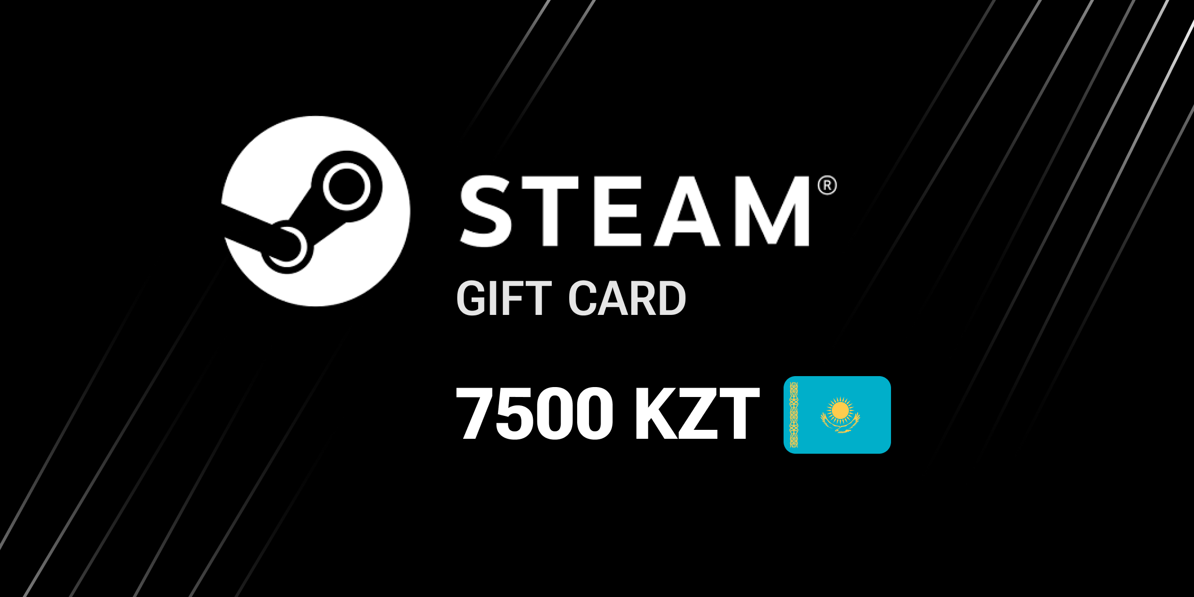 Steam Gift Card 7500 KZT