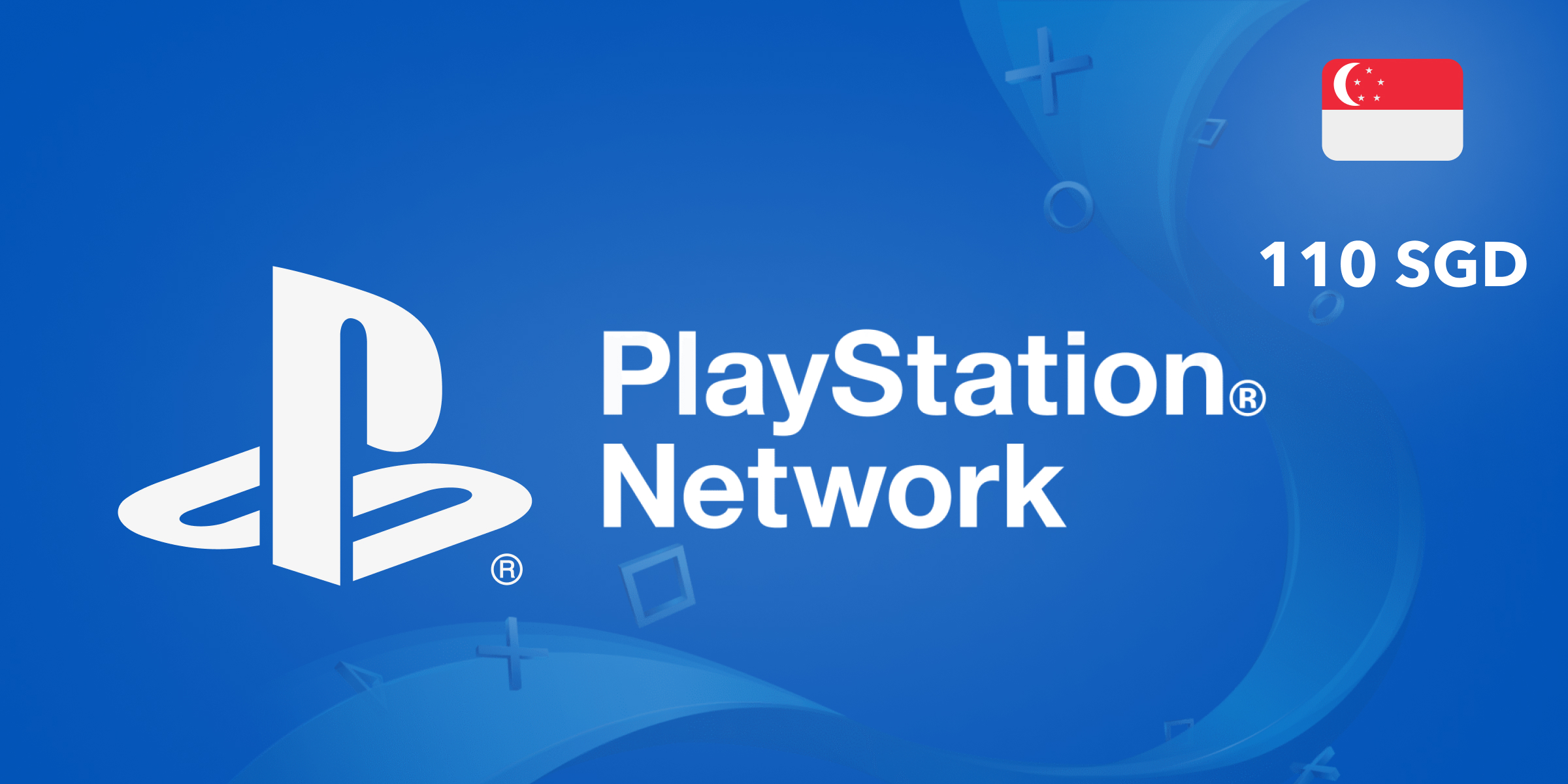 PlayStation Network Gift Card 110 SGD
