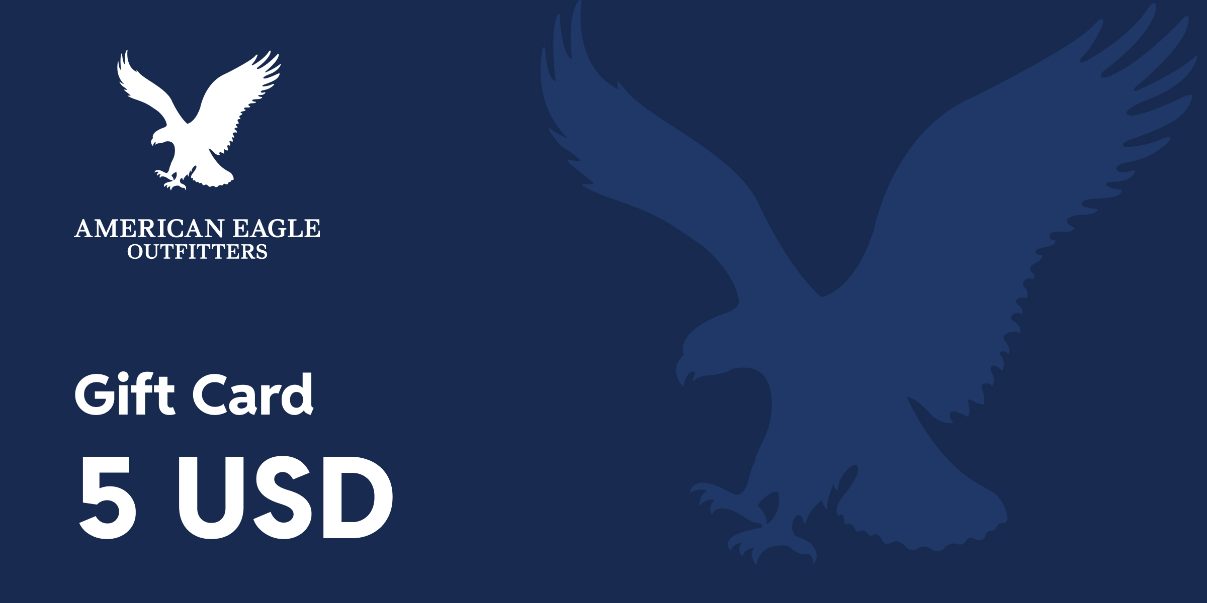 American Eagle Outfitters Gift Card 5 USD