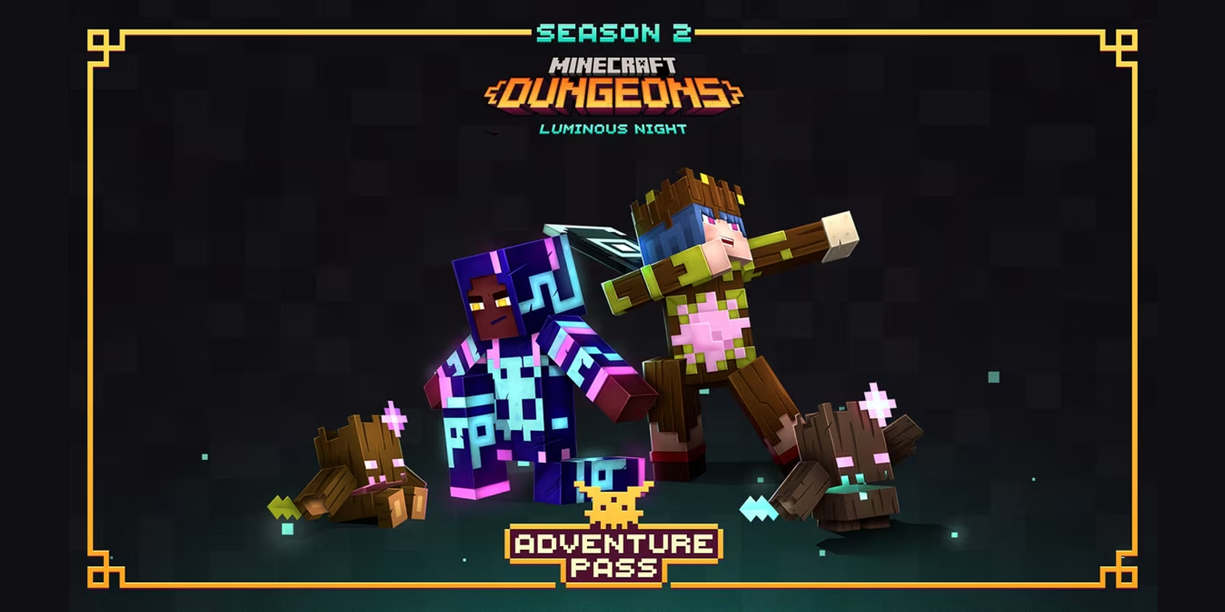 Minecraft Dungeons Luminous Night Adventure Pass (PC)