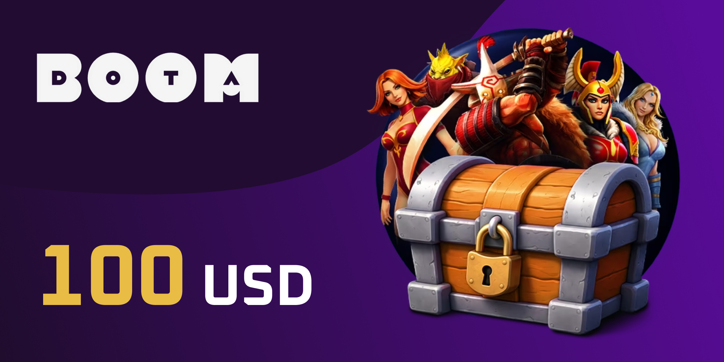 DOTABOOM GG Gift Card 100 USD