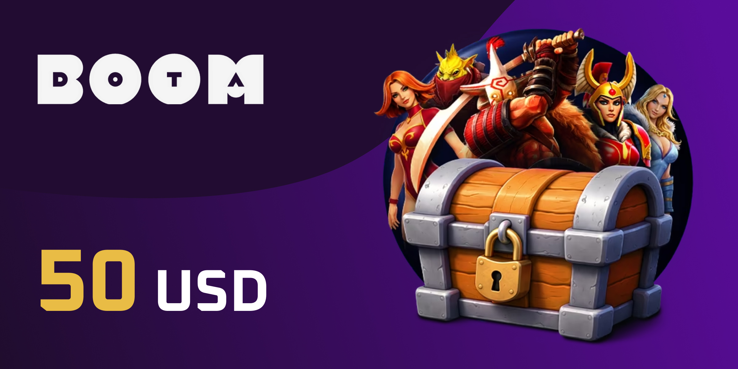 DOTABOOM GG Gift Card 50 USD