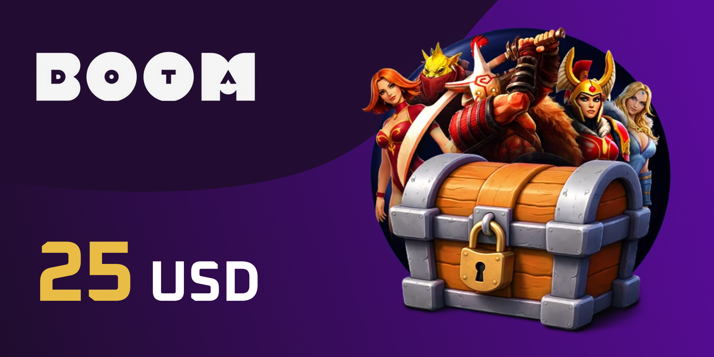 DOTABOOM GG Gift Card 25 USD
