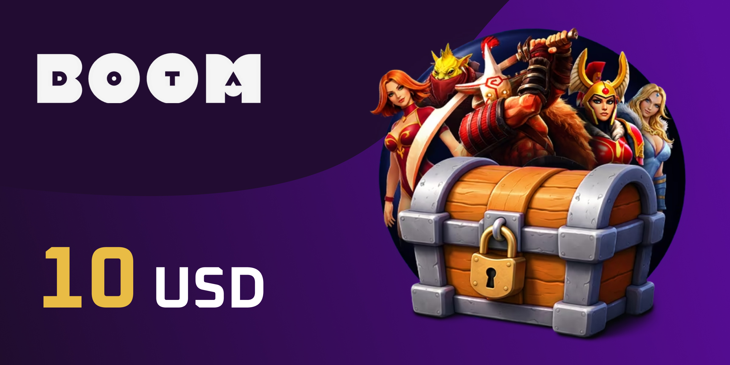 DOTABOOM GG Gift Card 10 USD