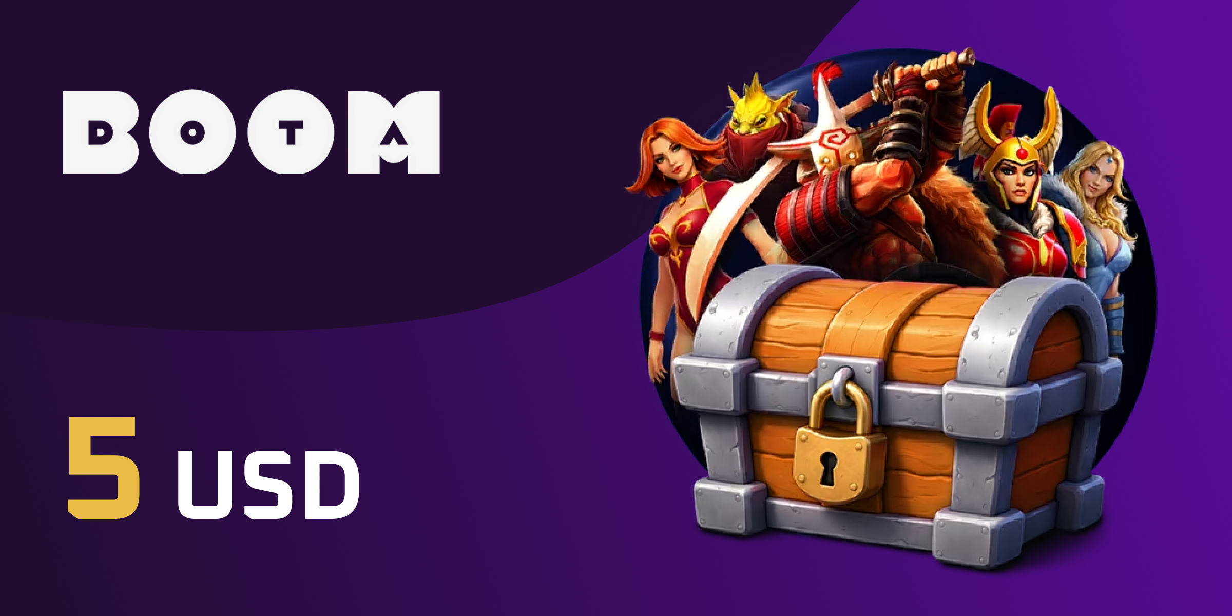 DOTABOOM GG Gift Card 5 USD