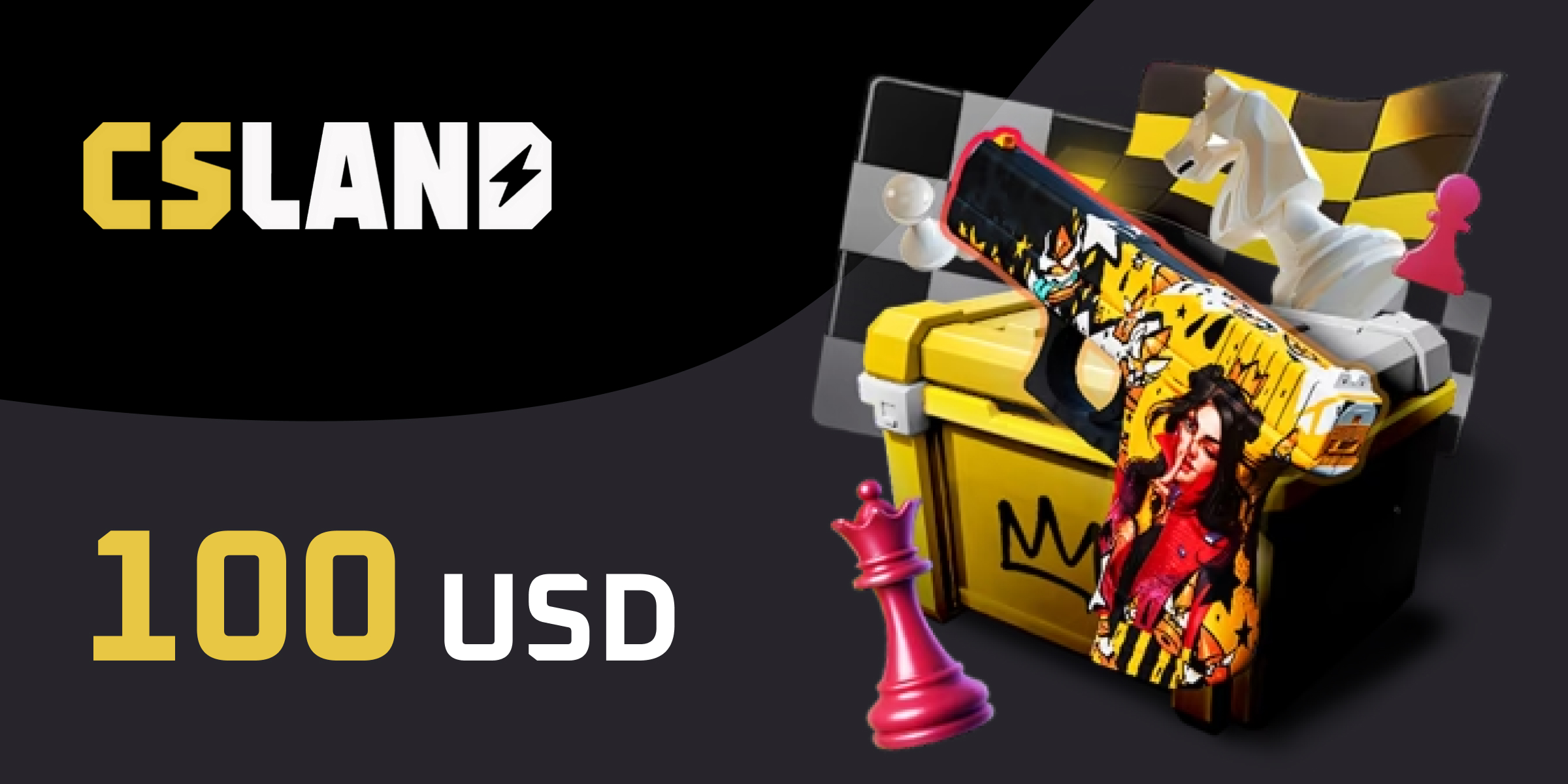 CSLAND GG Gift Card 100 USD