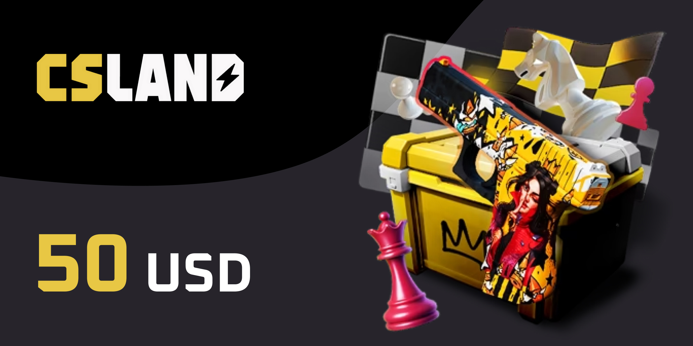 CSLAND GG Gift Card 50 USD