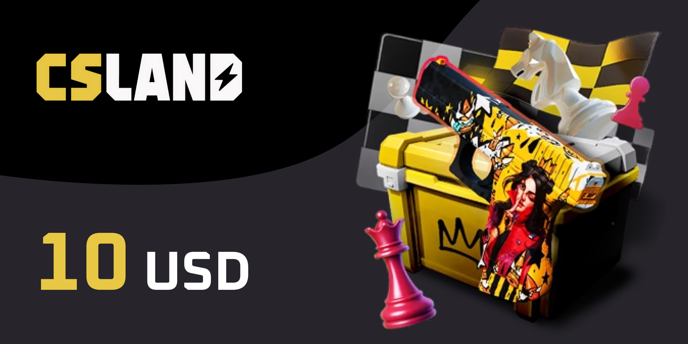 CSLAND GG Gift Card 10 USD