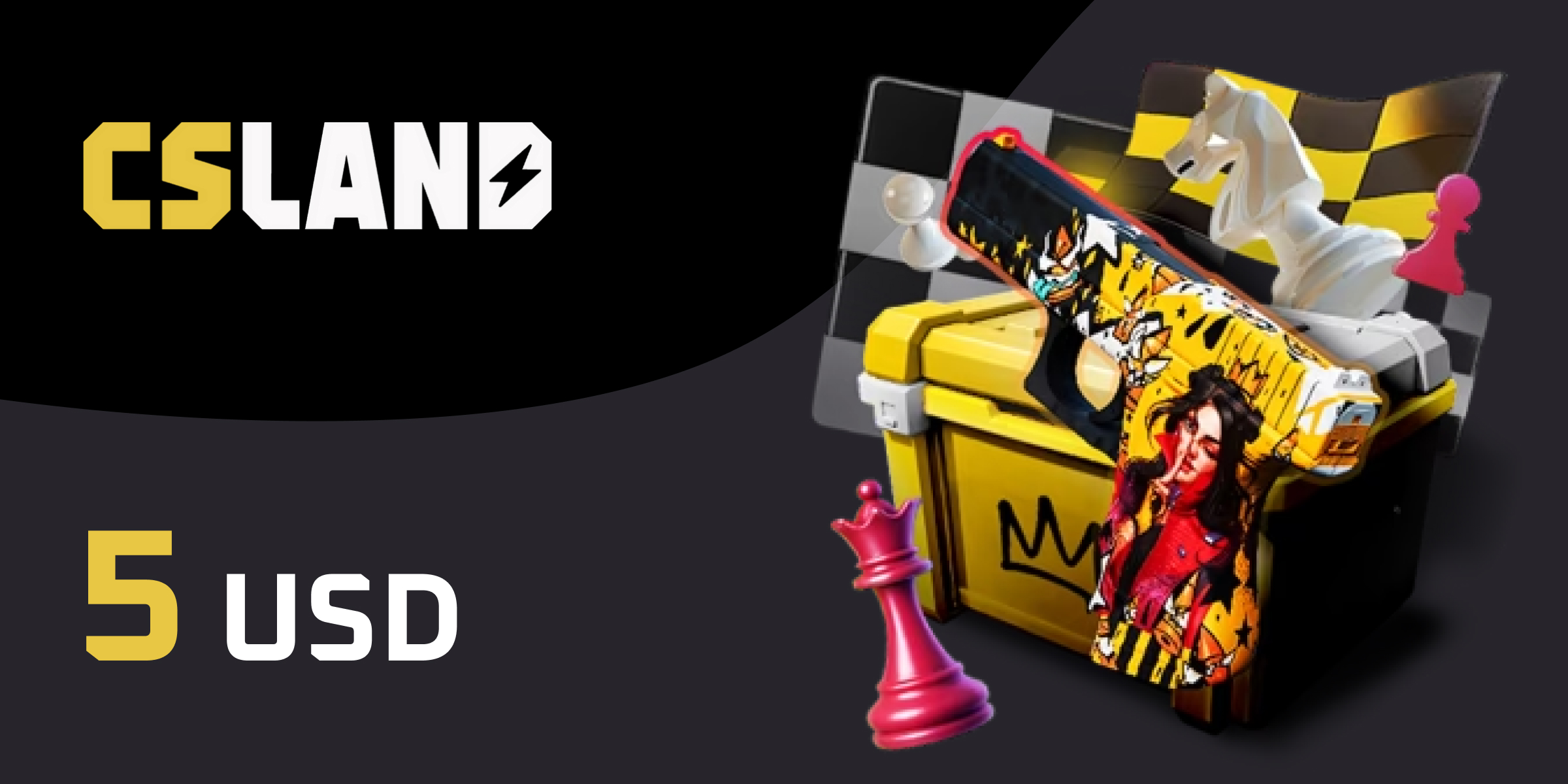 CSLAND GG Gift Card 5 USD