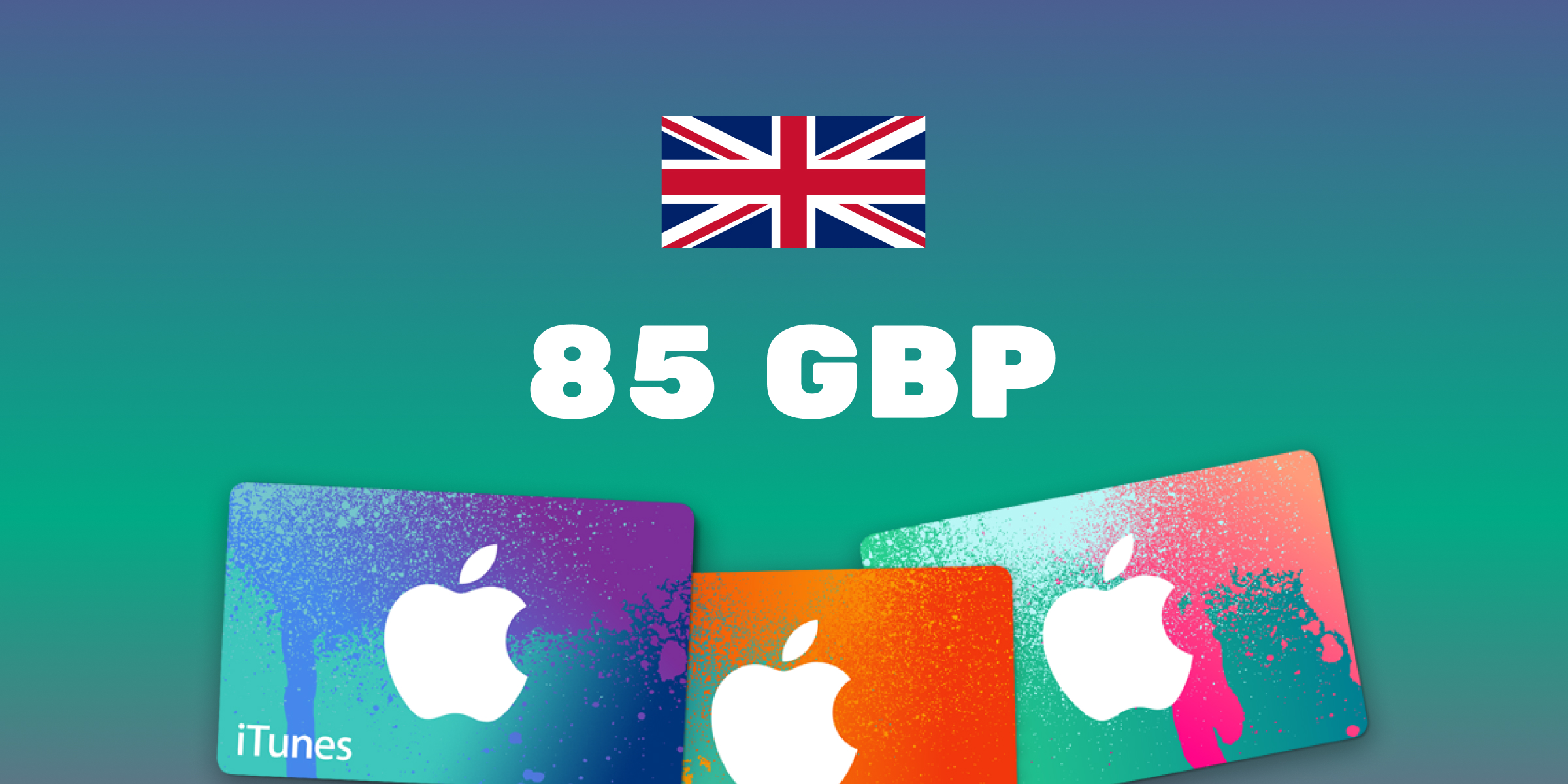 Apple iTunes Gift Card 85 GBP