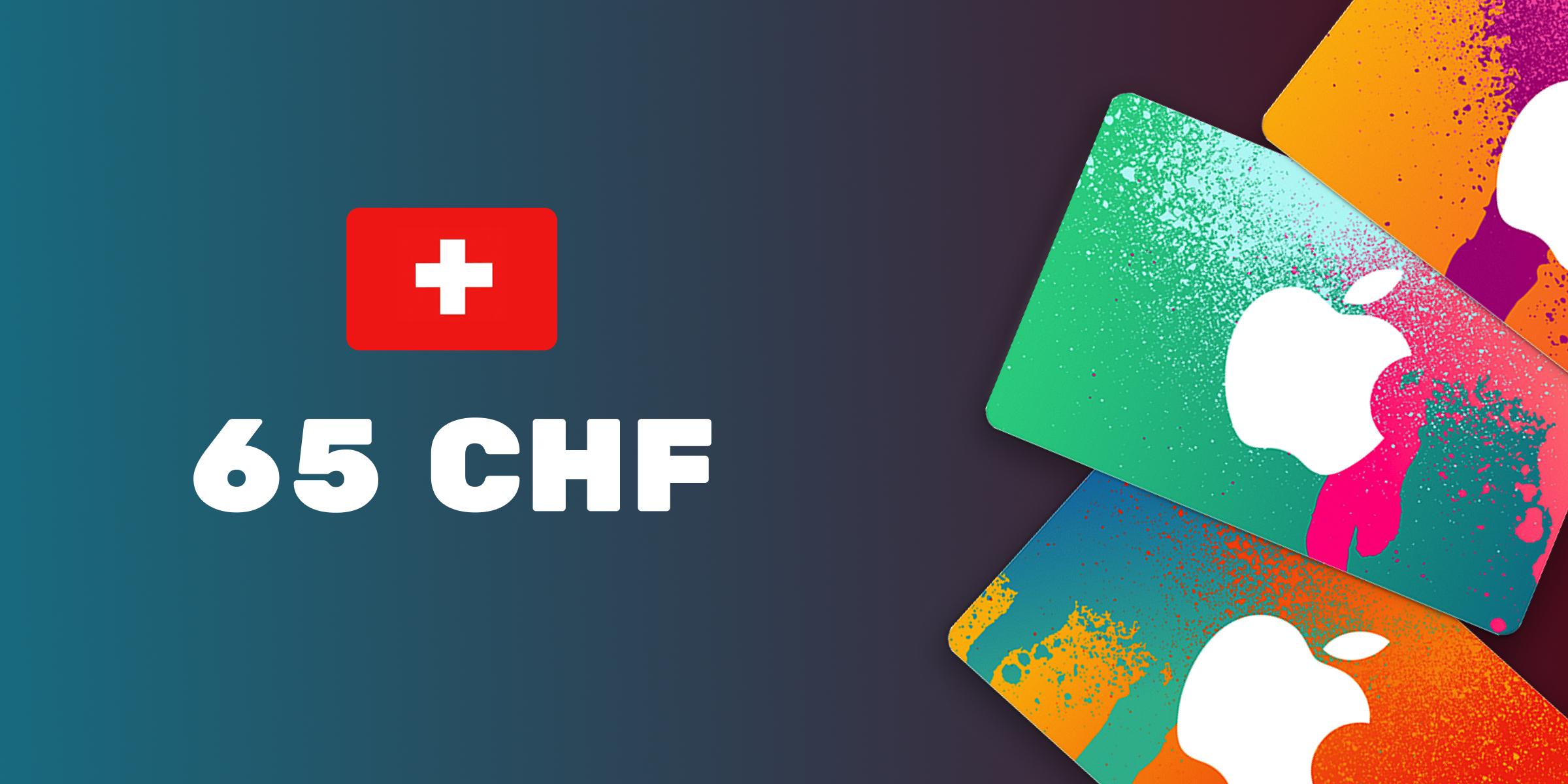 Apple iTunes Gift Card 65 CHF