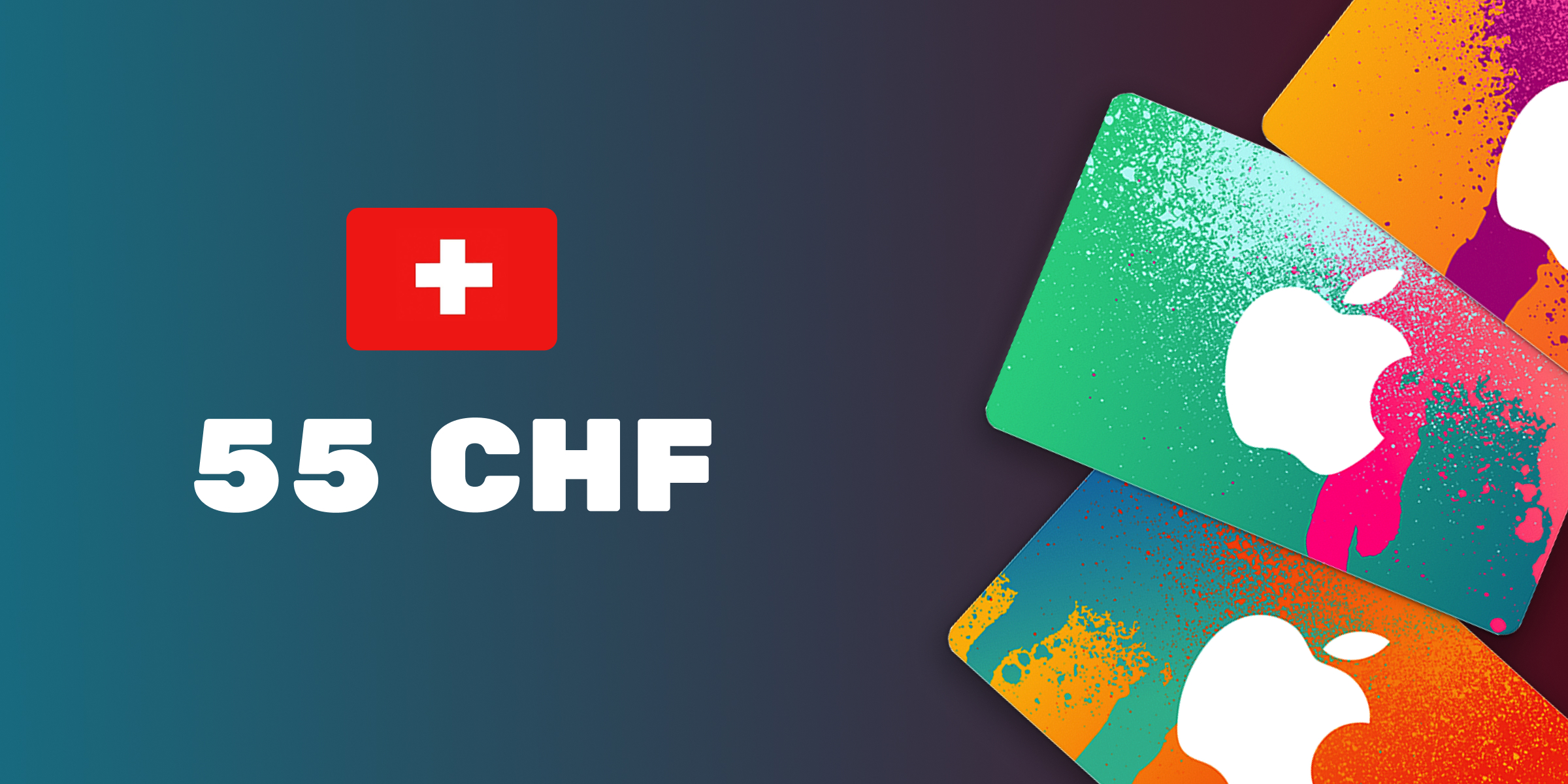 Apple iTunes Gift Card 55 CHF