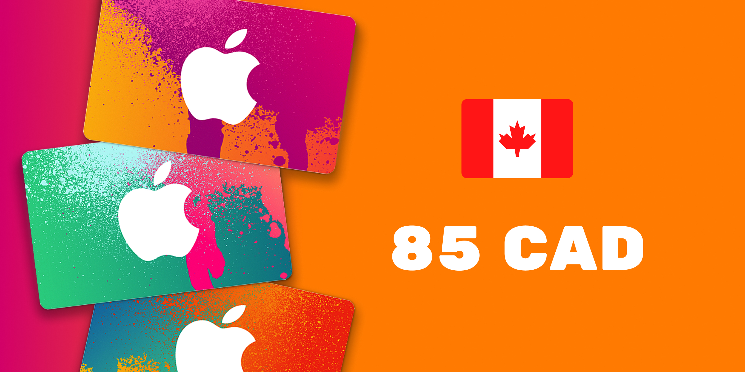 Apple iTunes Gift Card 85 CAD