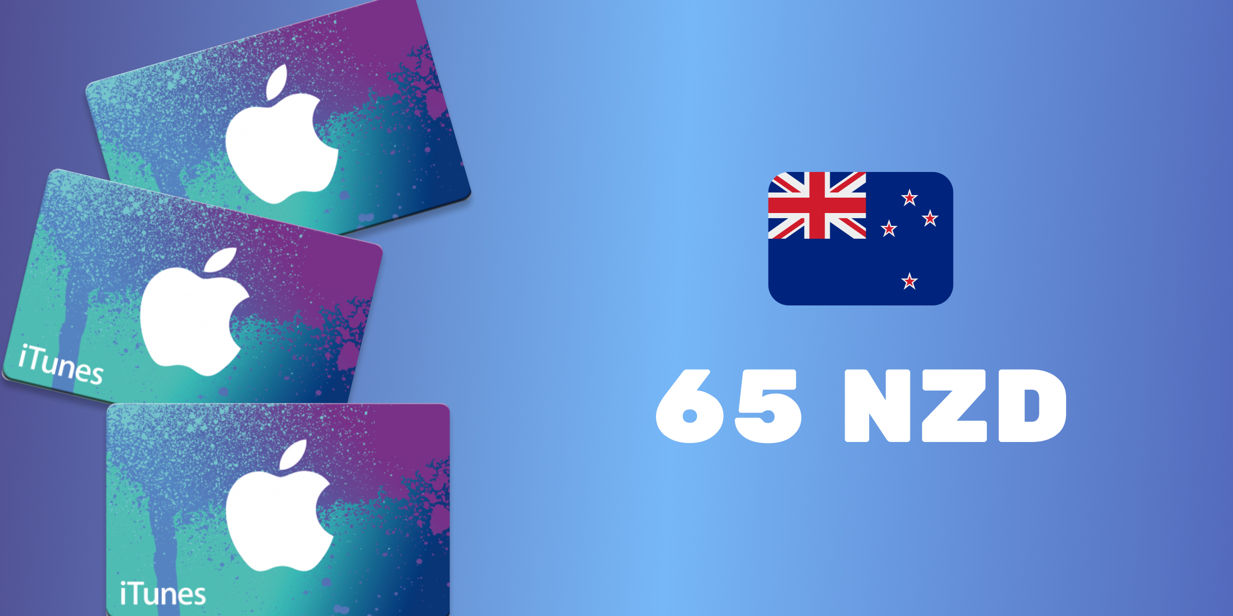 Apple iTunes Gift Card 65 NZD