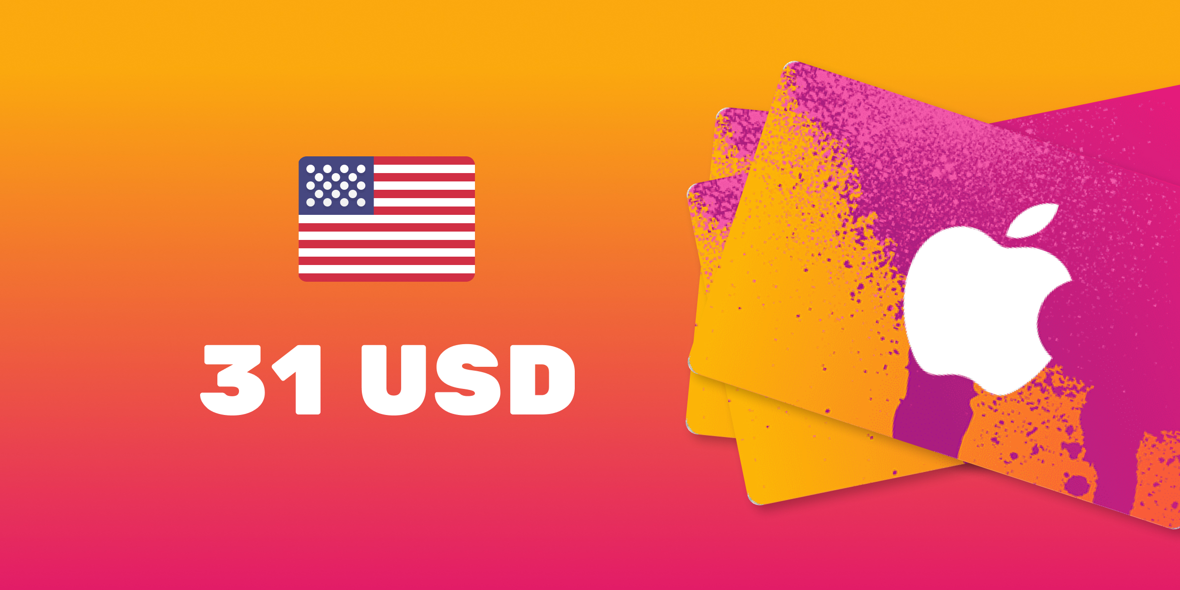 Apple iTunes Gift Card 31 USD