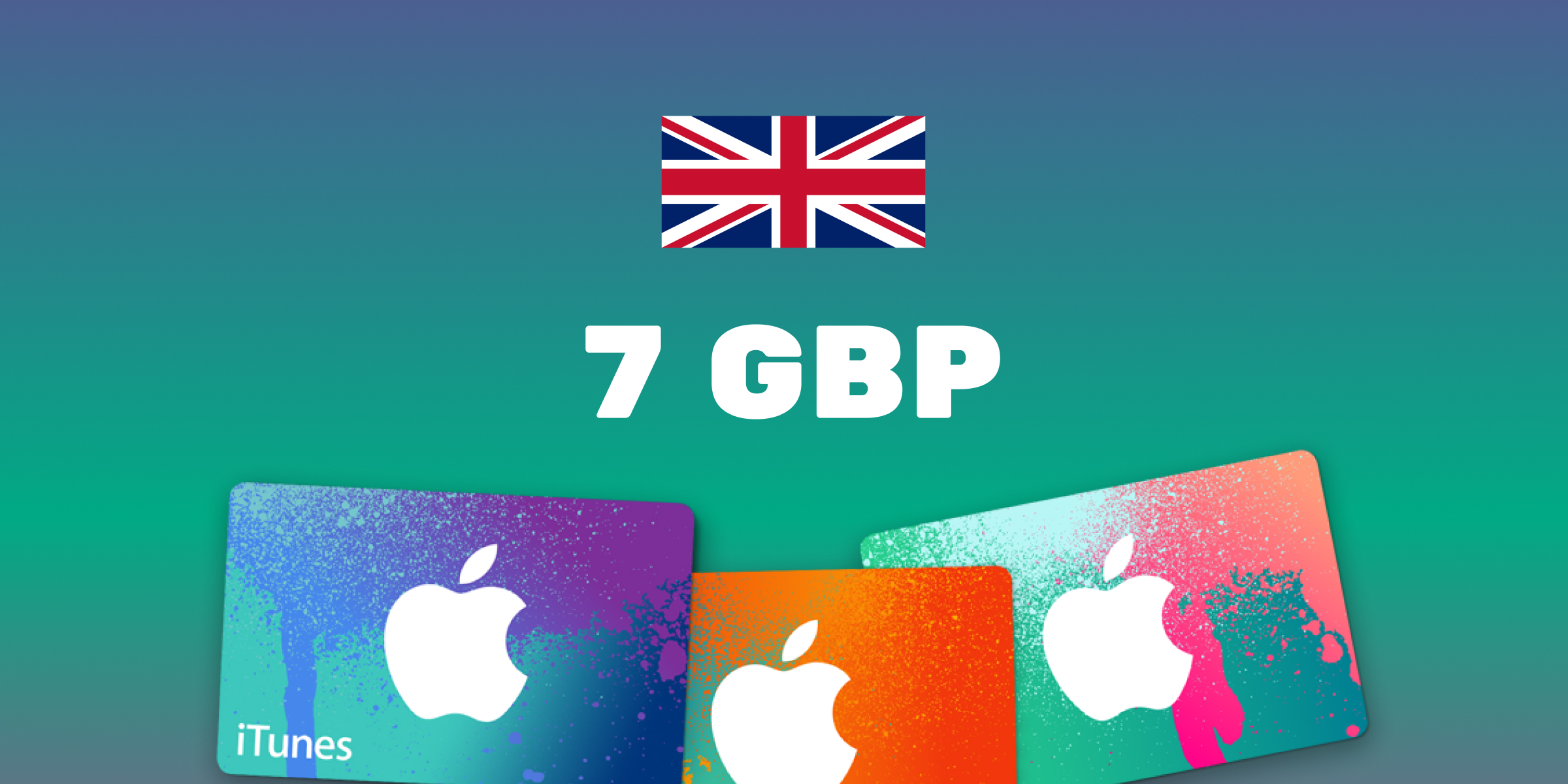 Apple iTunes Gift Card 7 GBP