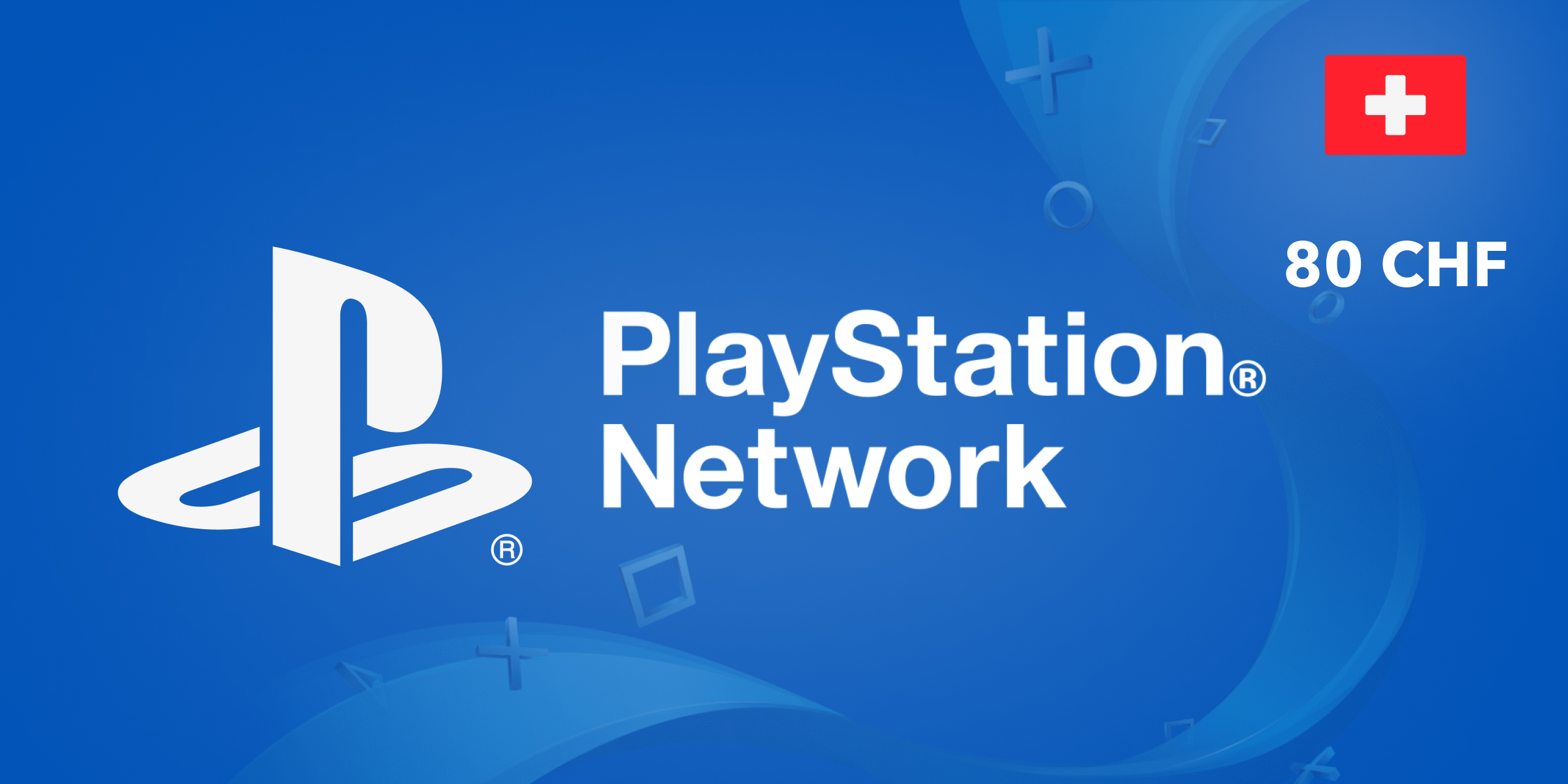 PlayStation Network Gift Card 80 CHF