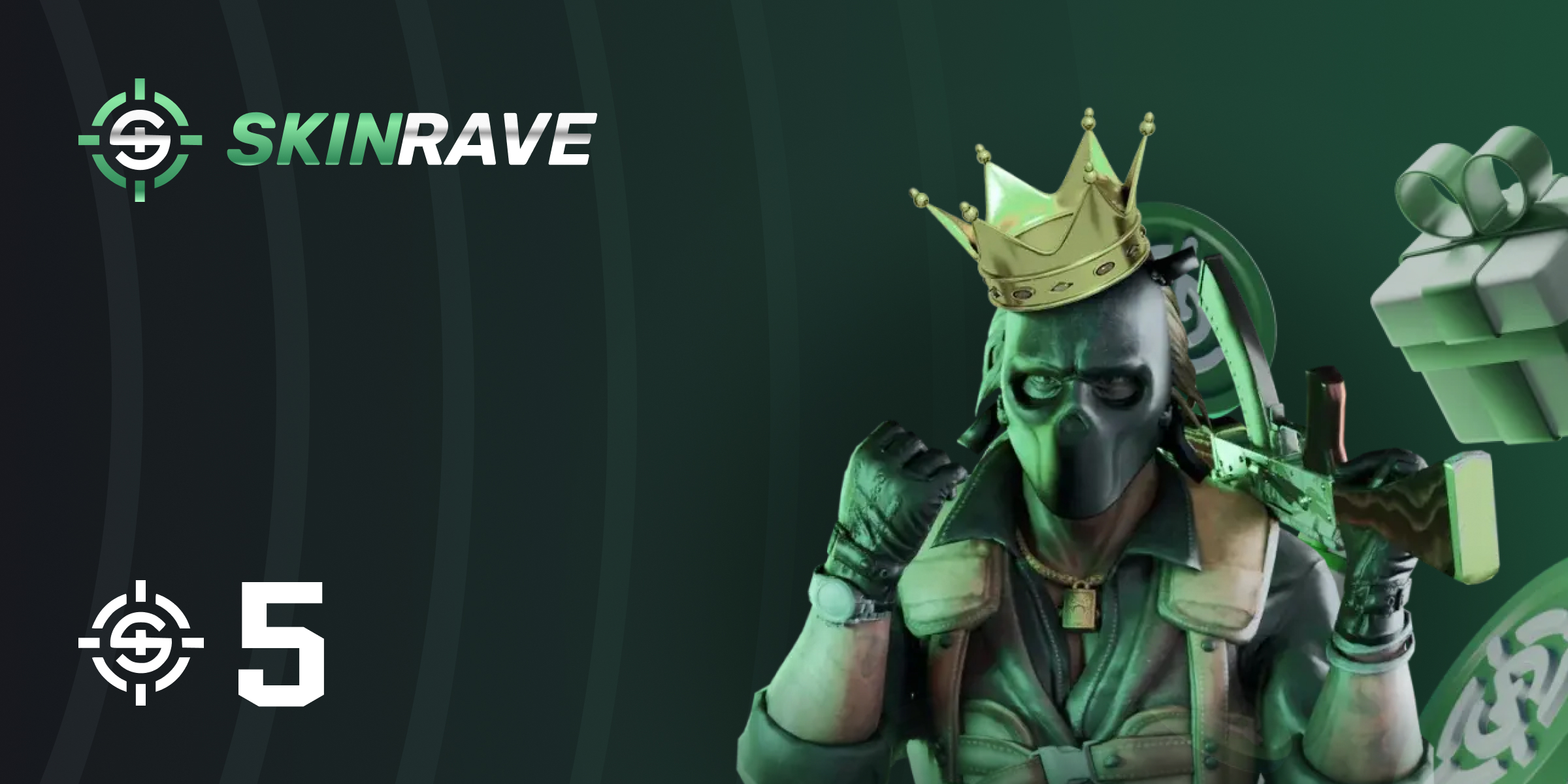 SkinRave gg 5 Tokens Gift Card