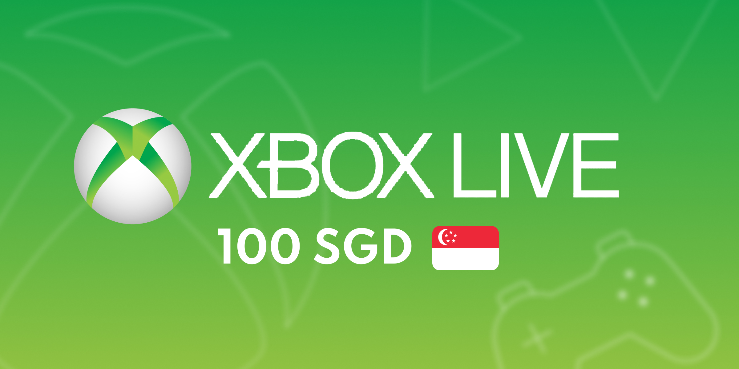 XBOX Live Gift Card 100 SGD