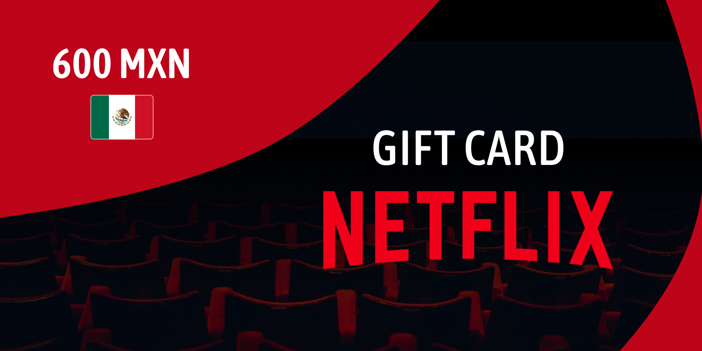 Netflix Gift Card 600 MXN