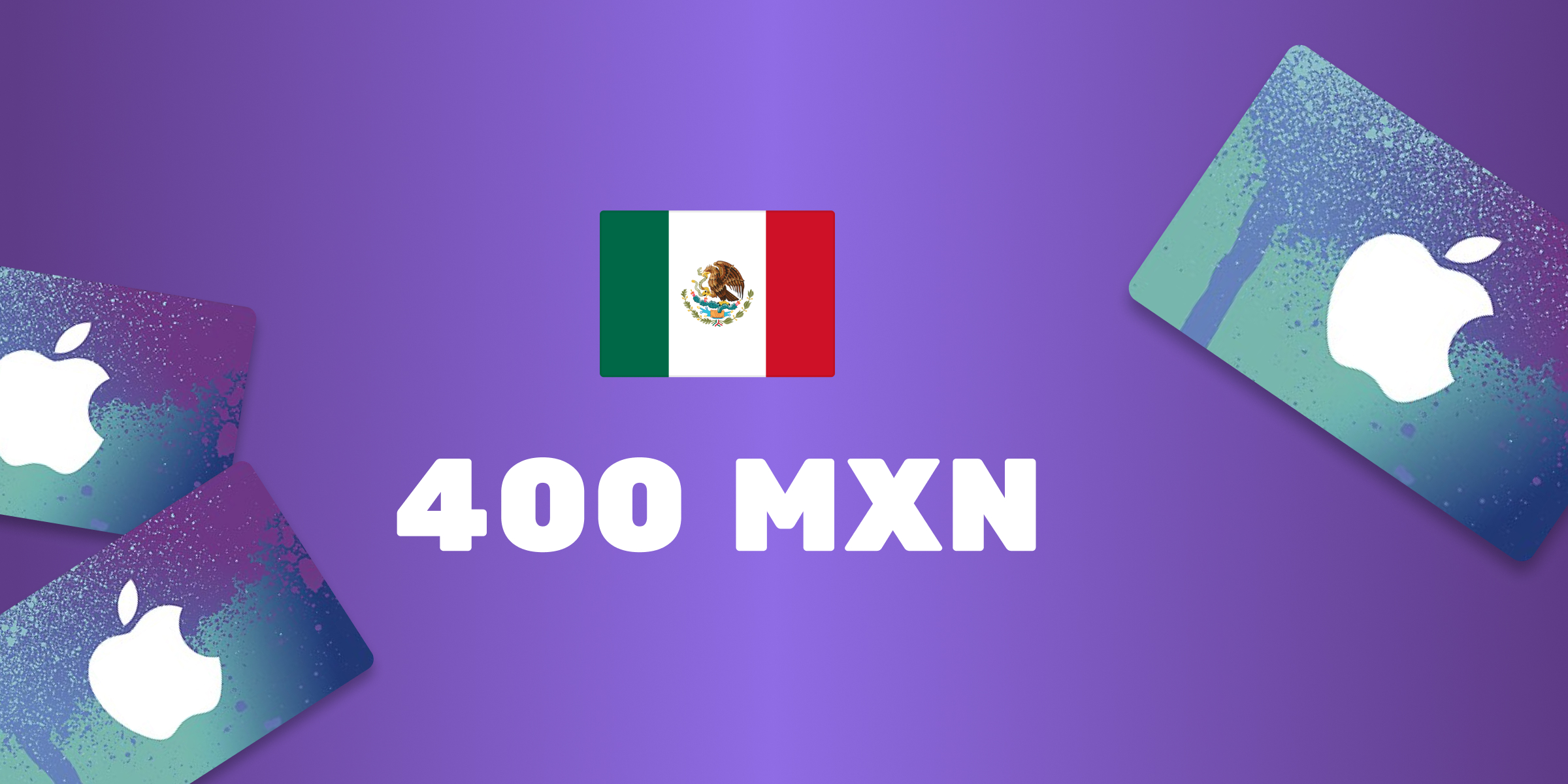 Apple iTunes Gift Card 400 MXN