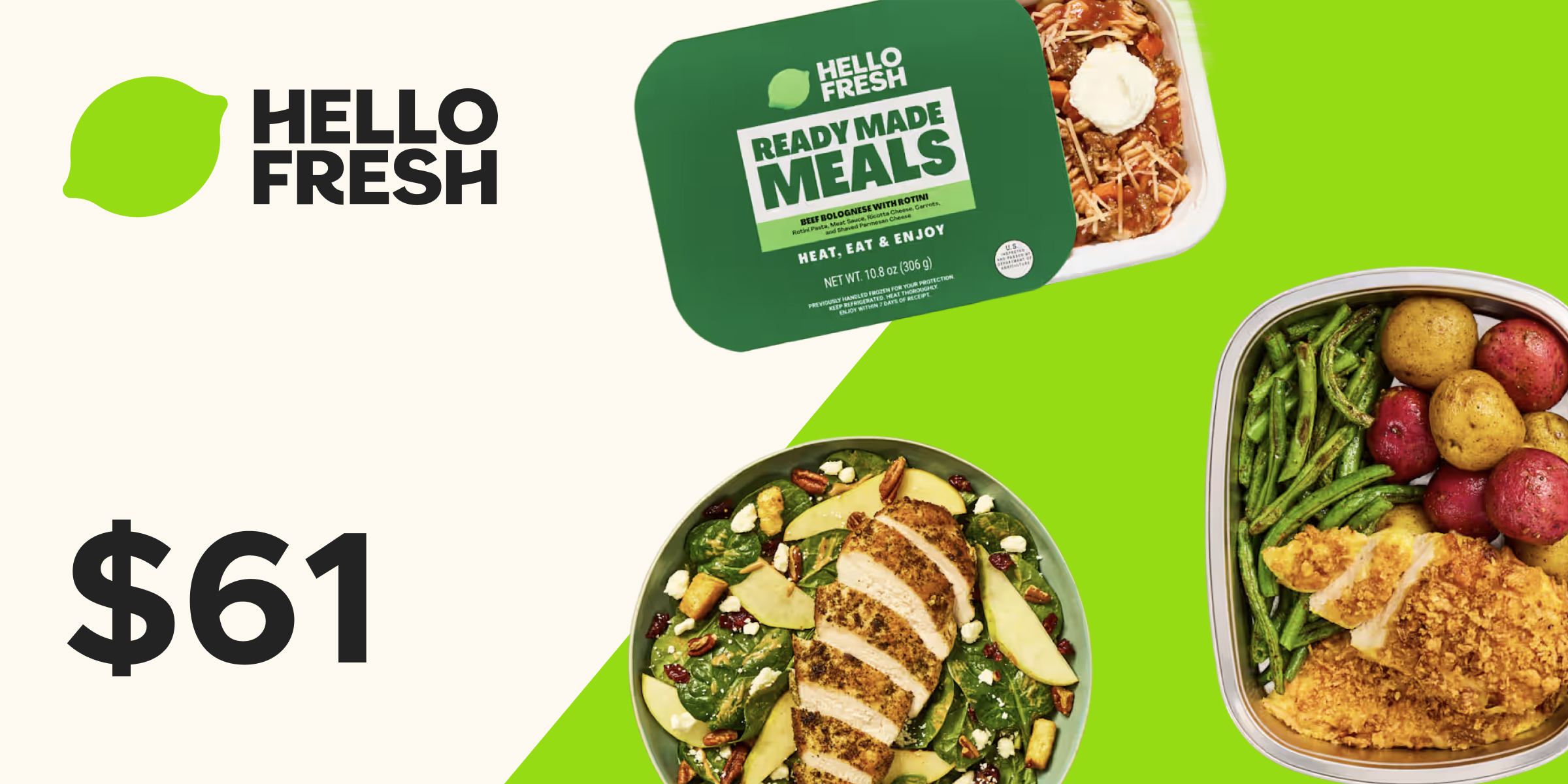 HelloFresh Gift Card 61 USD