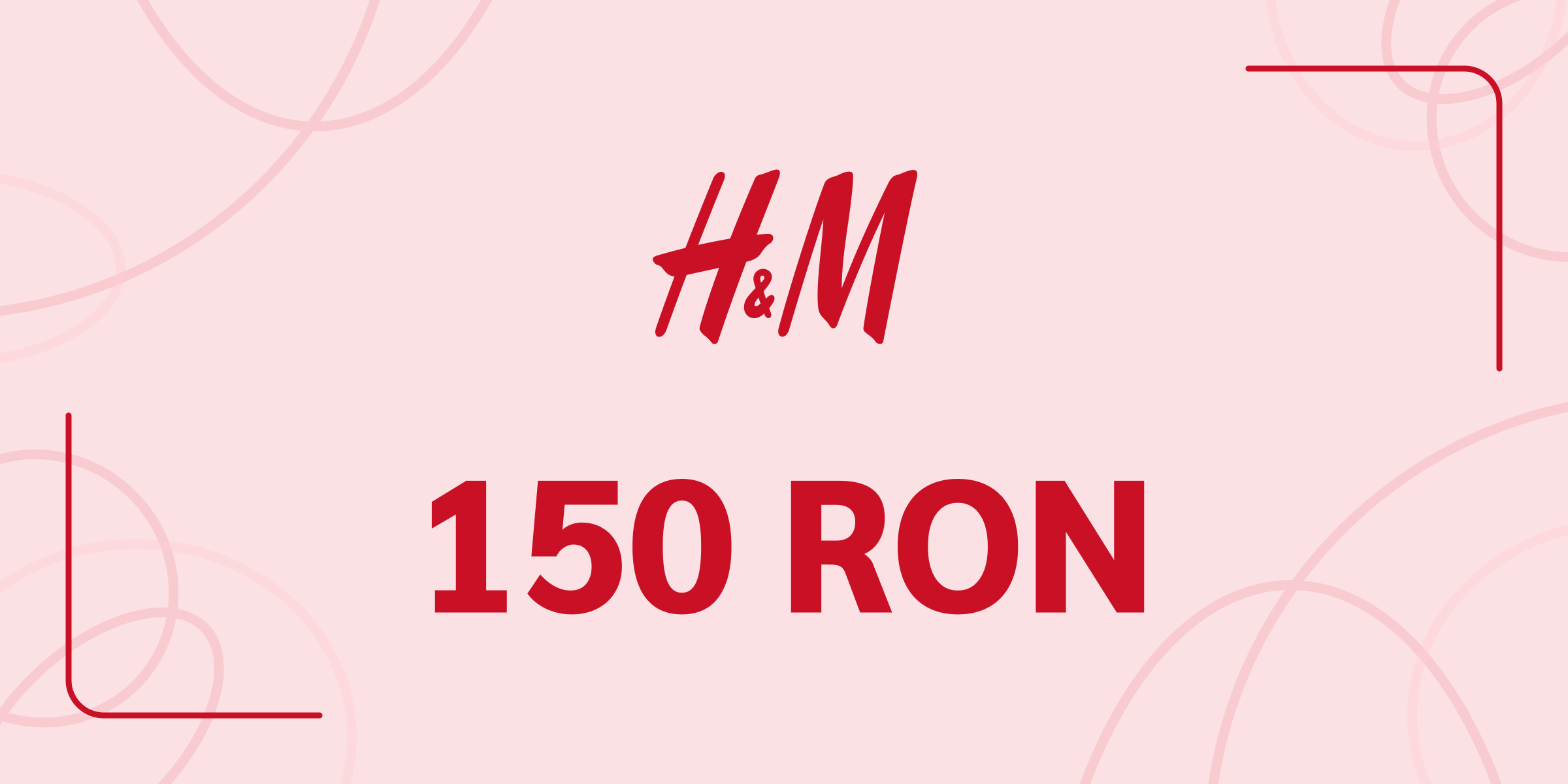 H and M Gift Card 150 RON