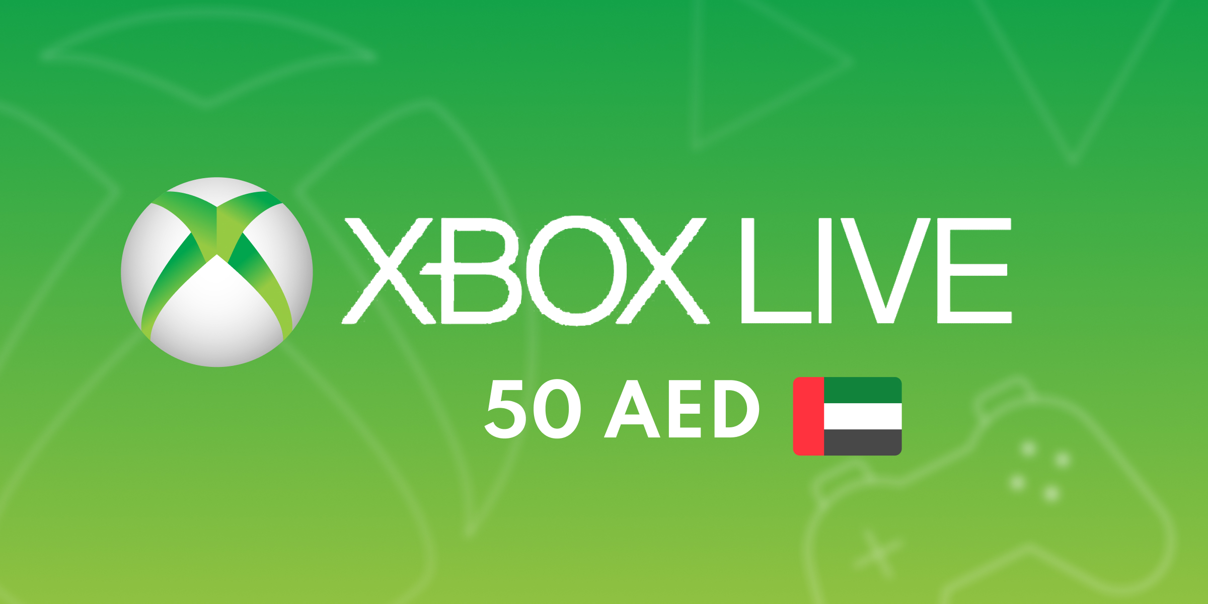 XBOX Live Gift Card 50 AED