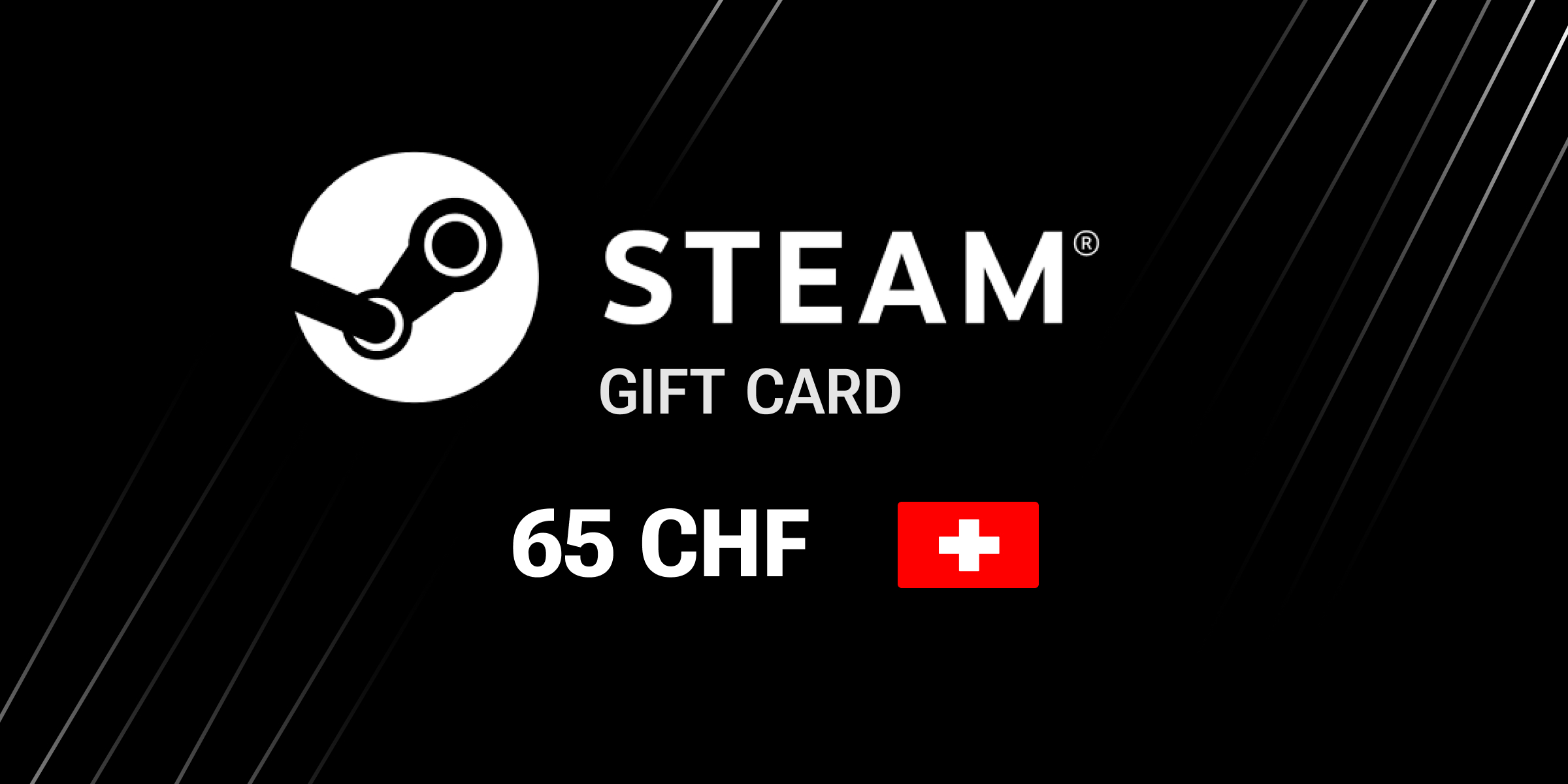 Steam Gift Card 65 CHF