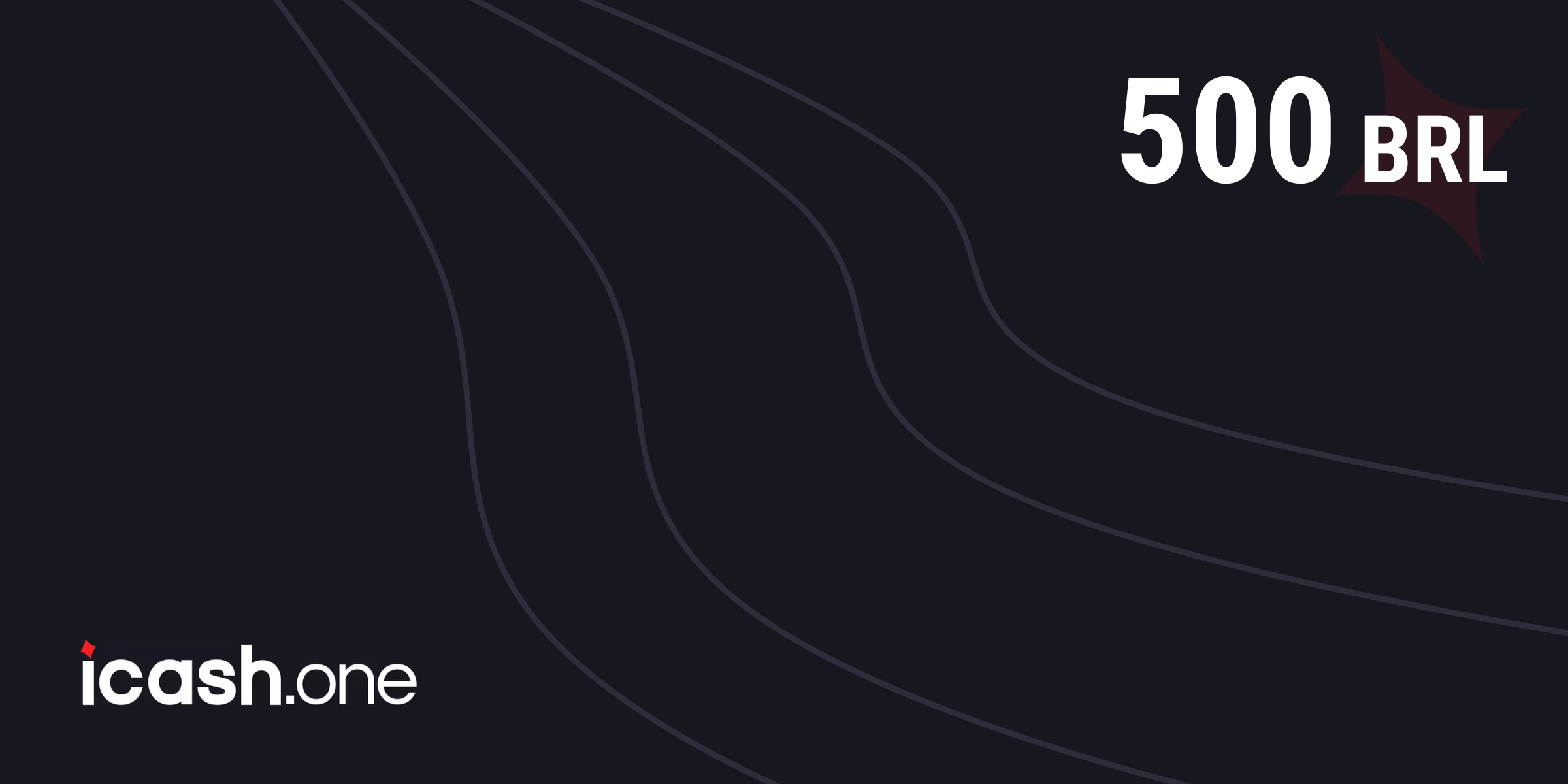iCash One Gift Card 500 BRL