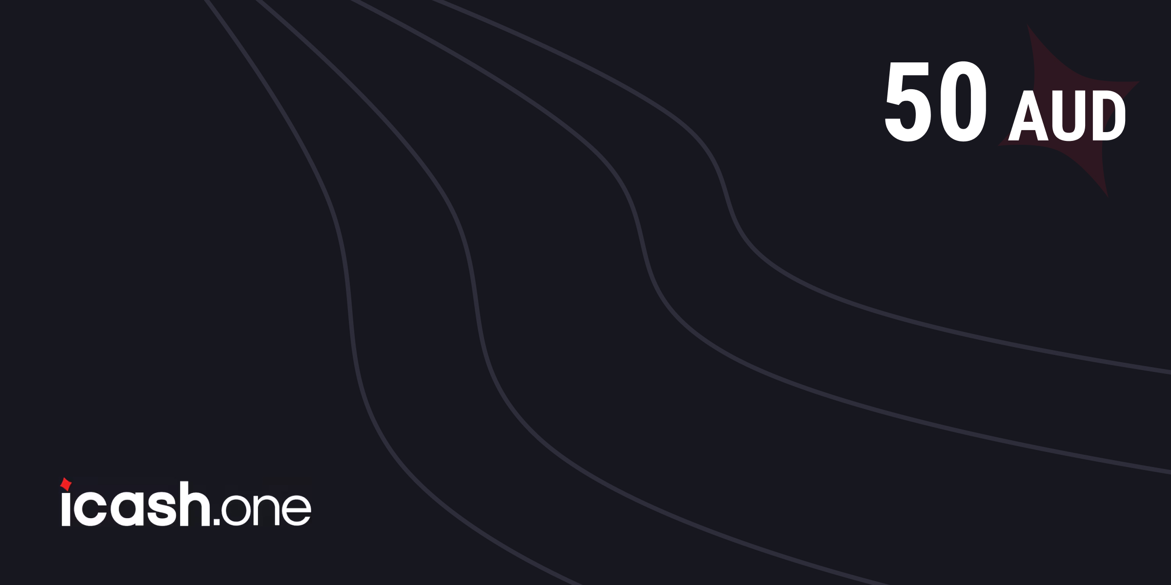 iCash One Gift Card 50 AUD