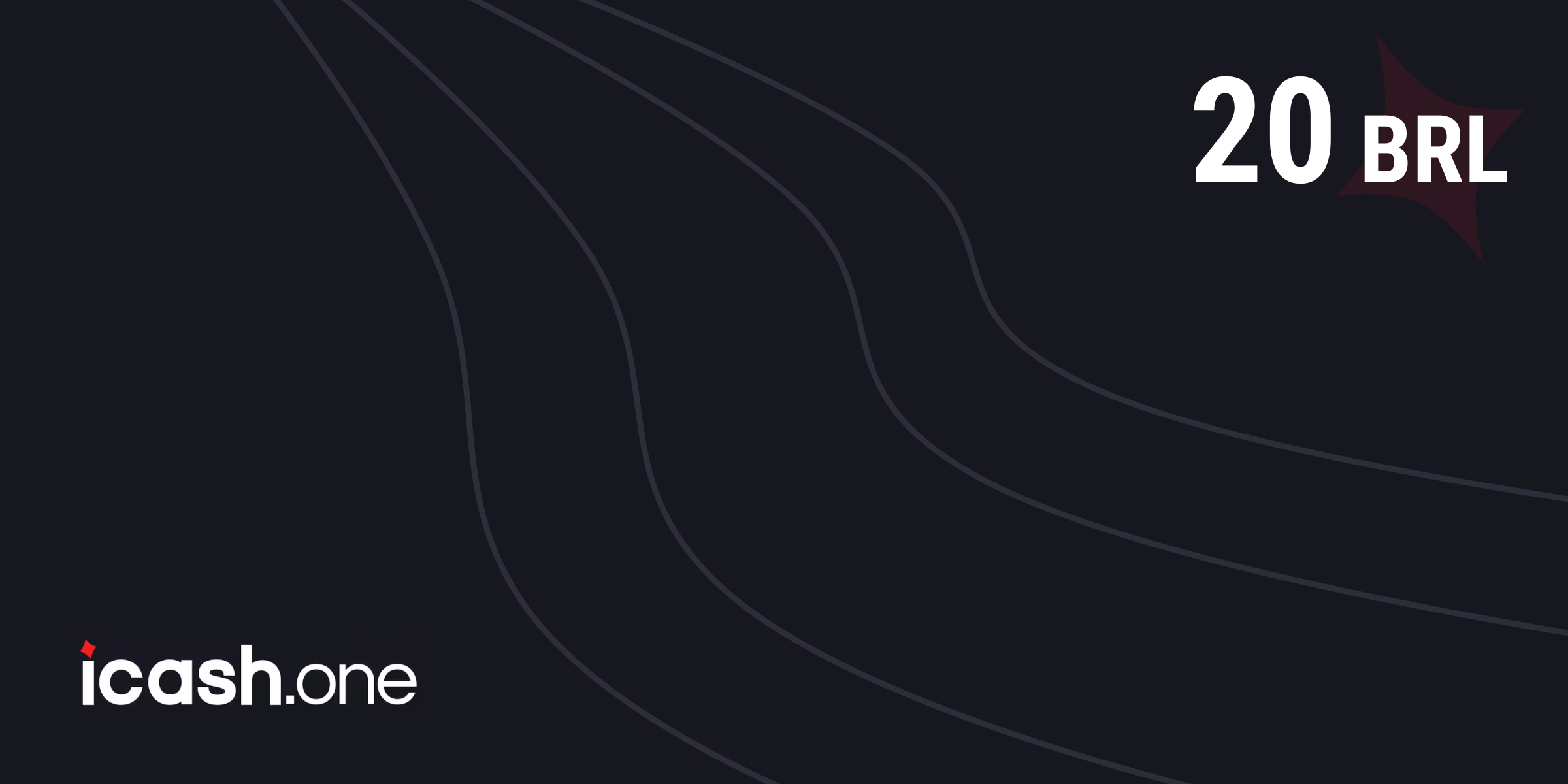 iCash One Gift Card 20 BRL