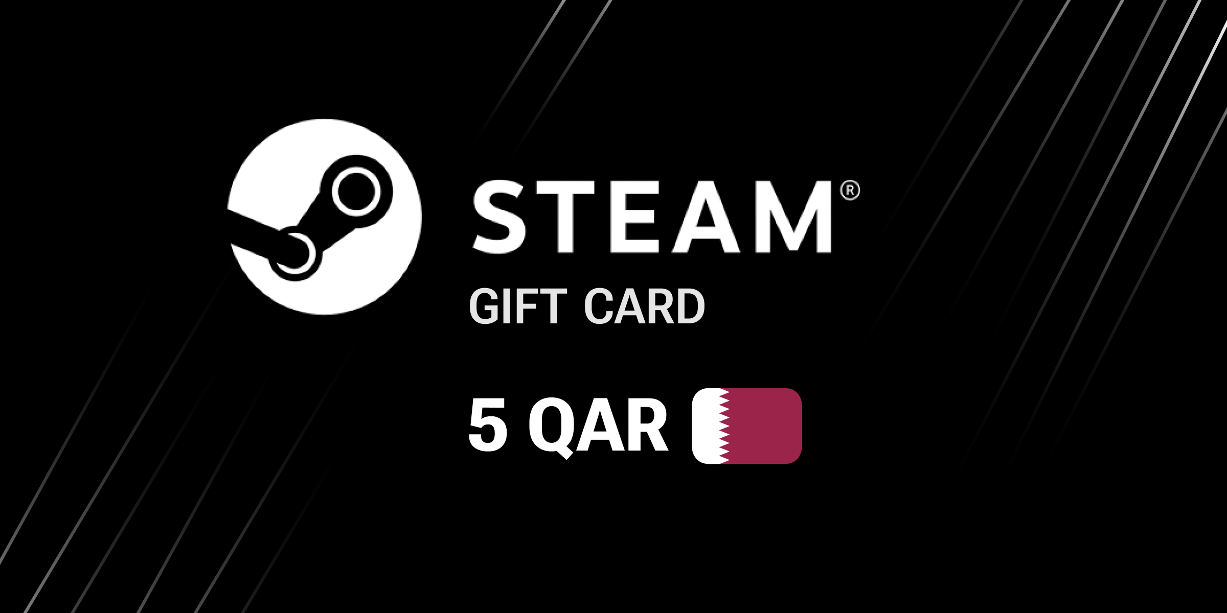 Steam Gift Card 5 QAR