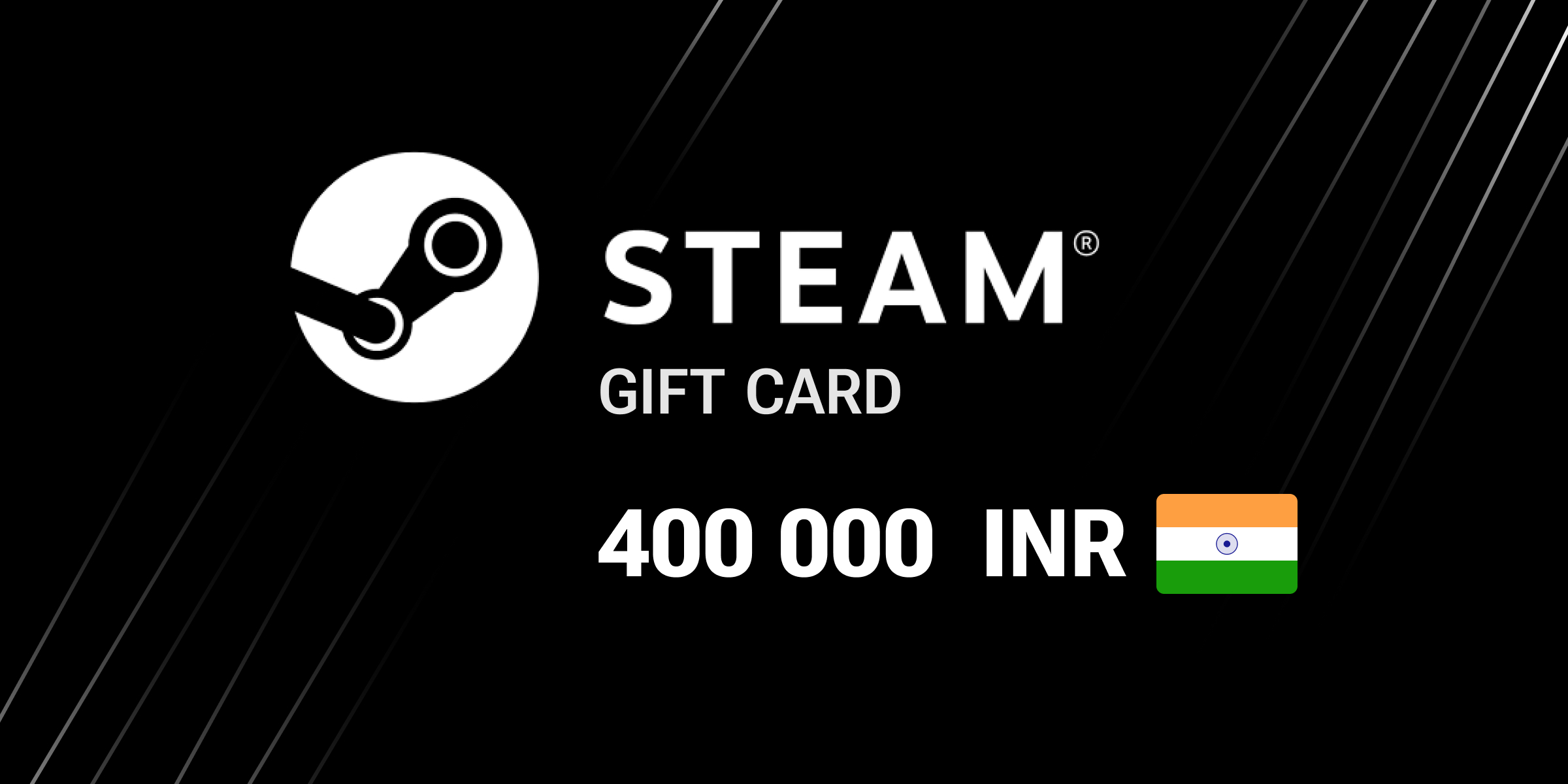 Steam Gift Card 400 000 INR