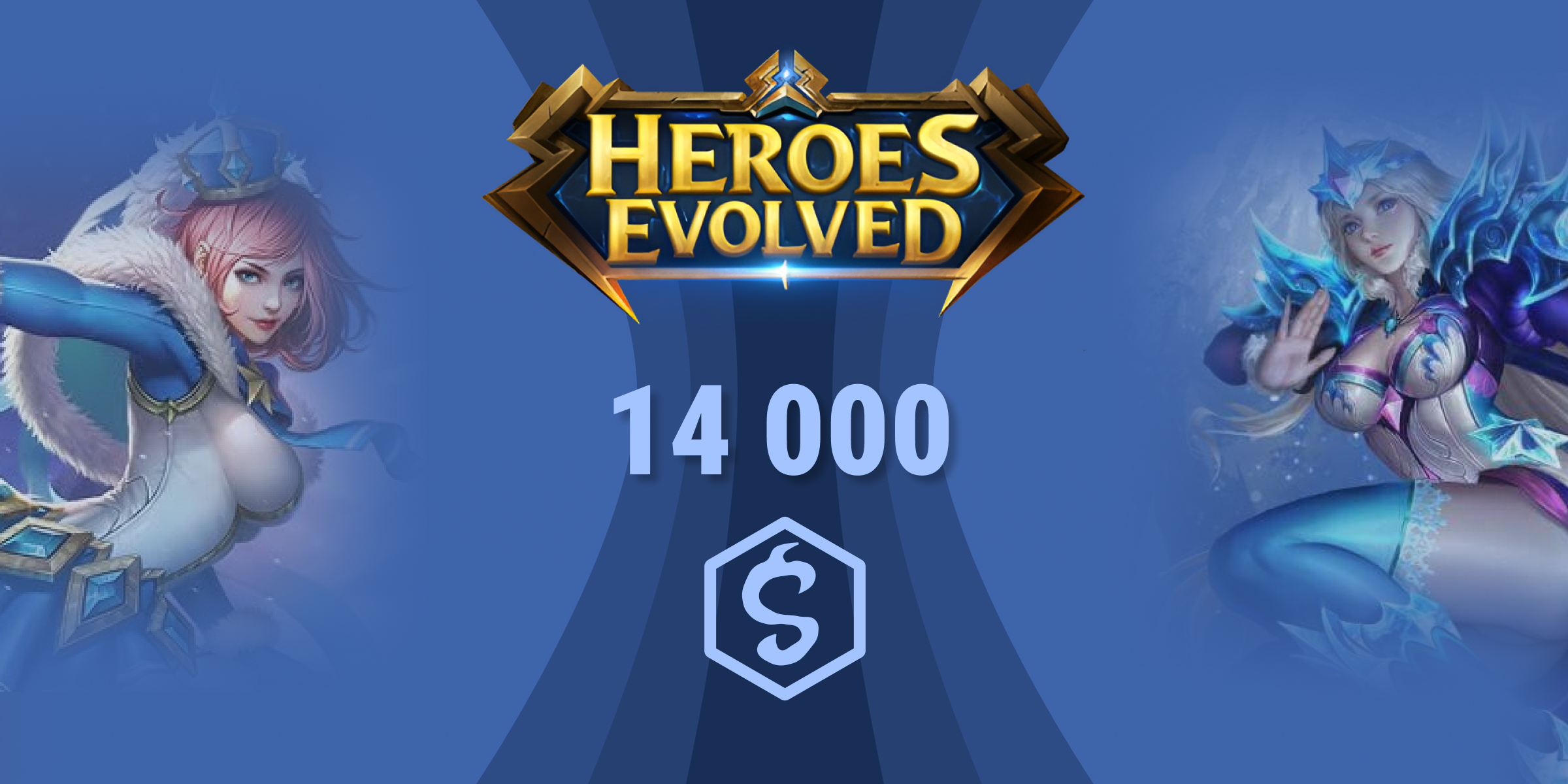Heroes Evolved 14000 Tokens