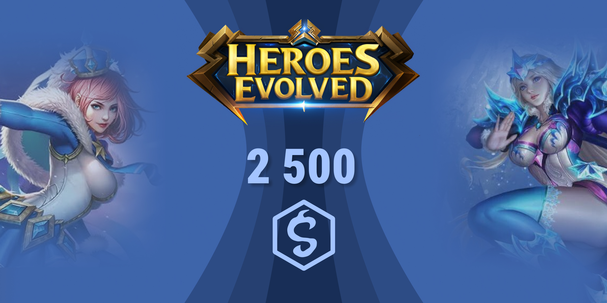 Heroes Evolved 2500 Tokens