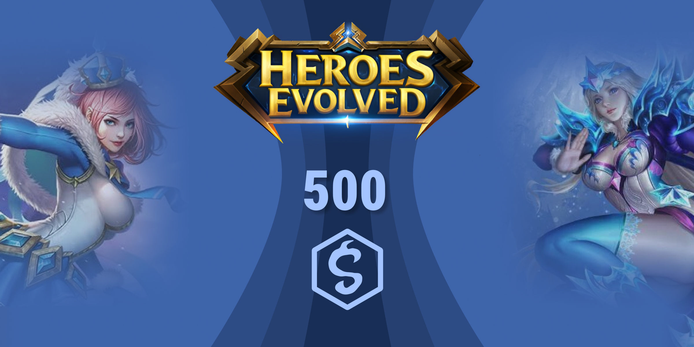 Heroes Evolved 500 Tokens