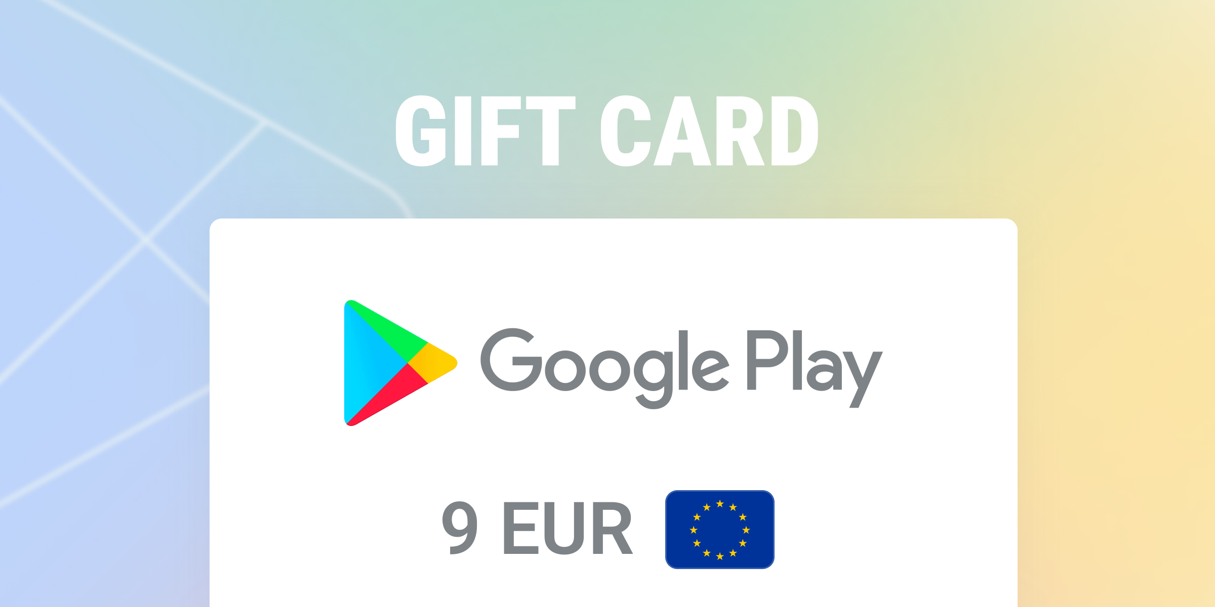 Google Play Gift Card 9 EUR