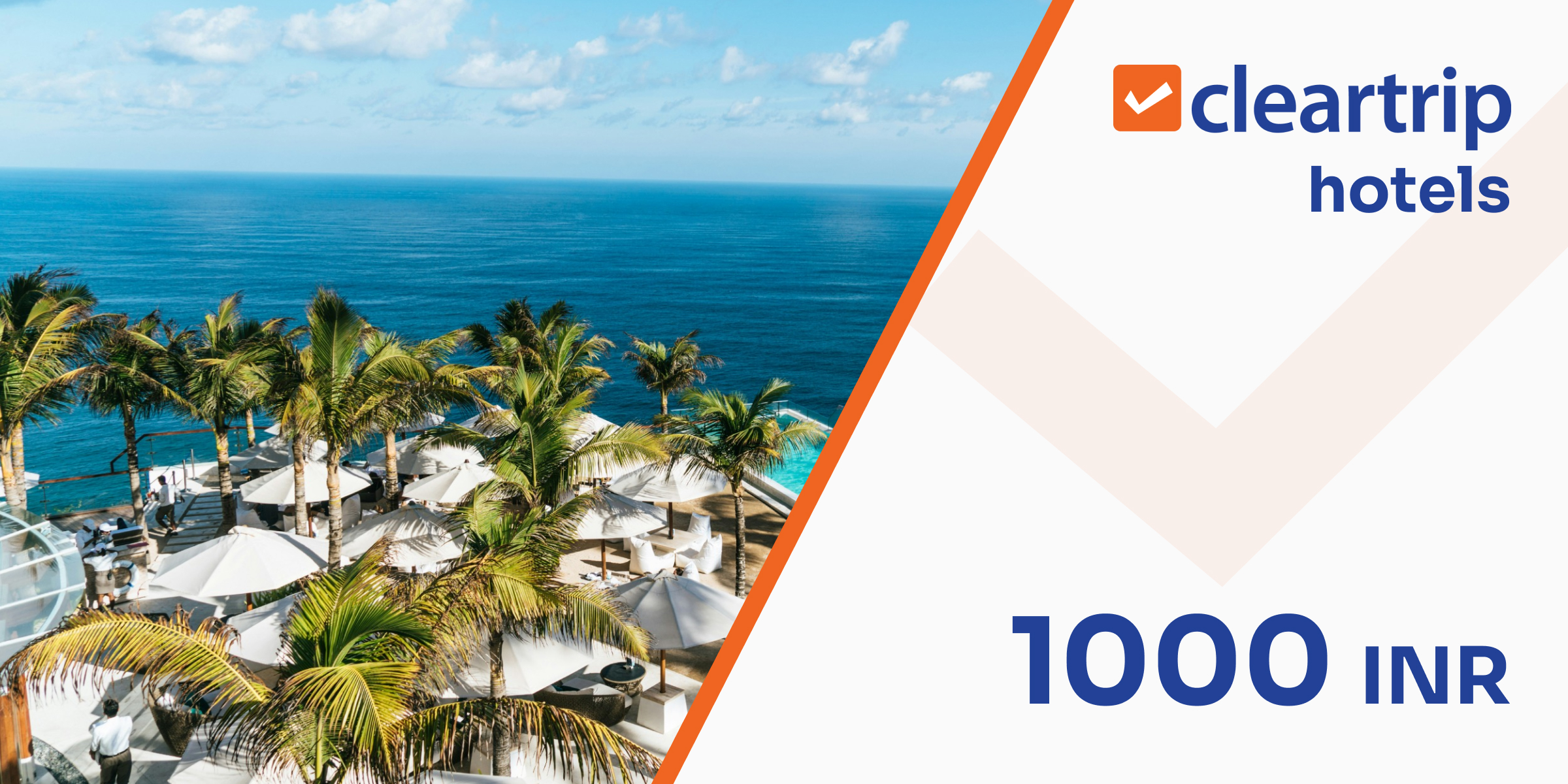 Cleartrip Hotels Gift Card 1000 INR