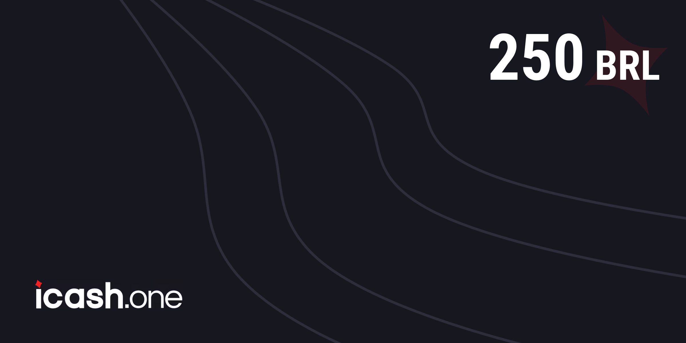 iCash One Gift Card 250 BRL
