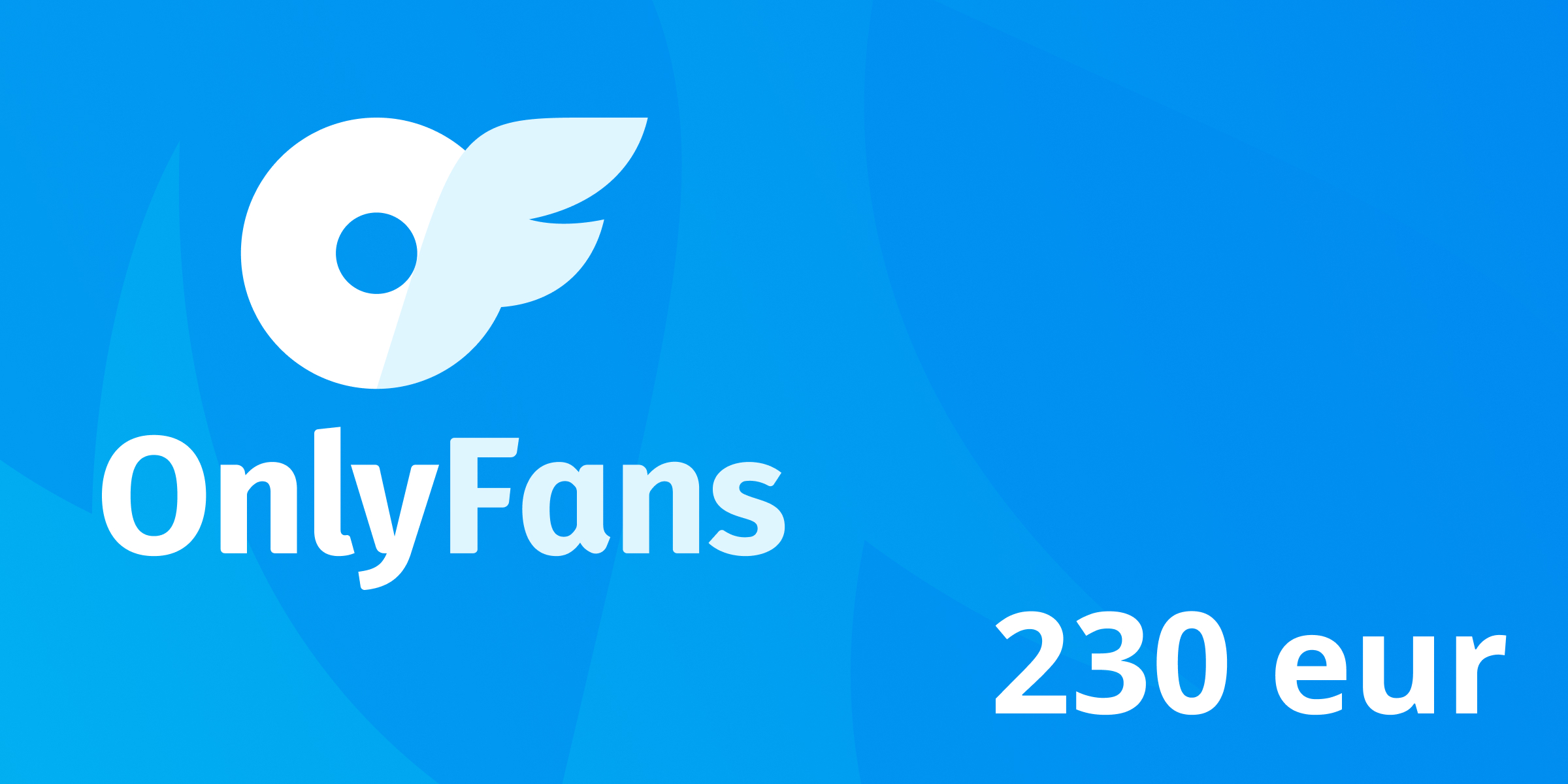 OnlyFans Gift Card 230 EUR