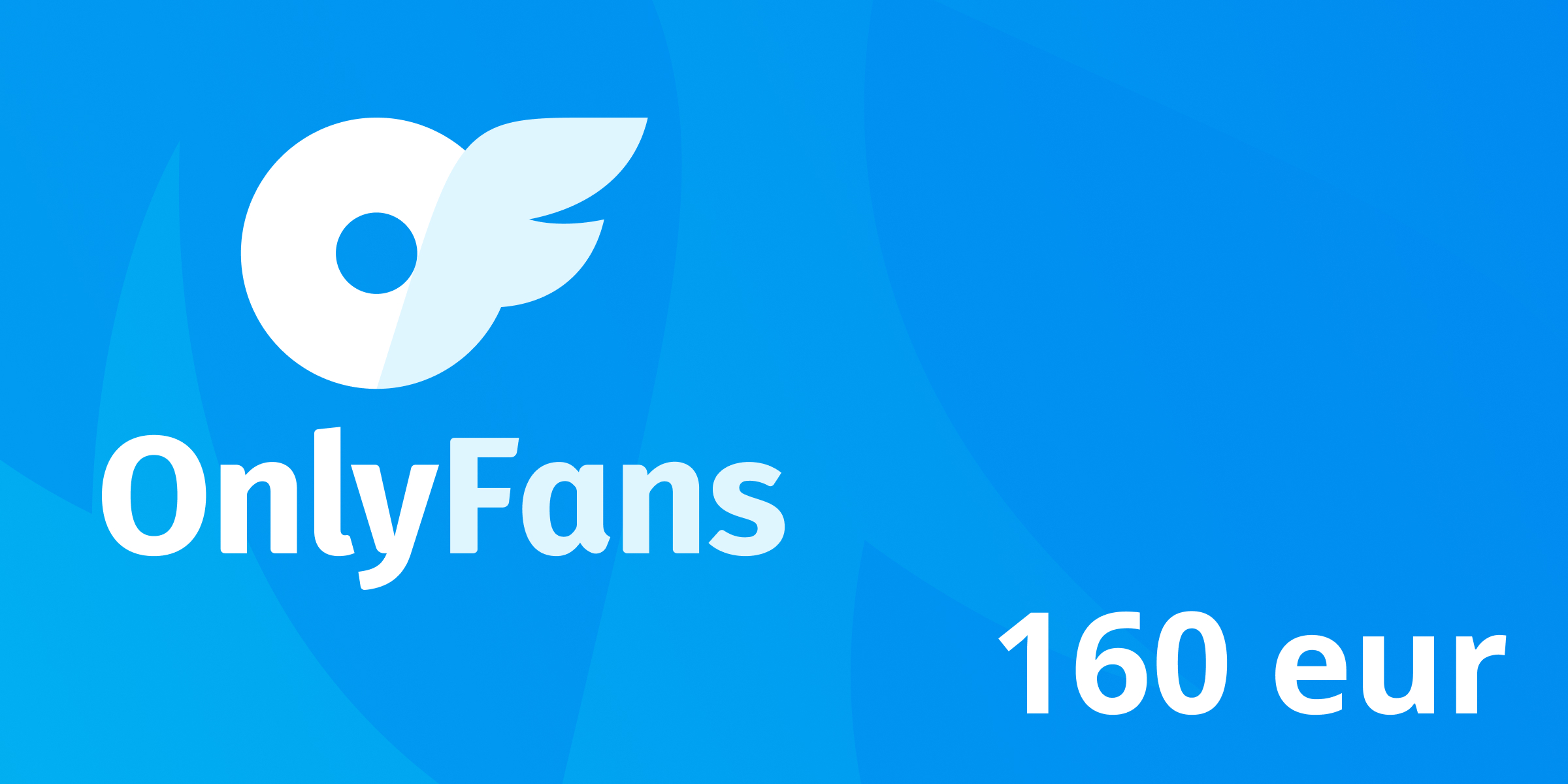 OnlyFans Gift Card 160 EUR