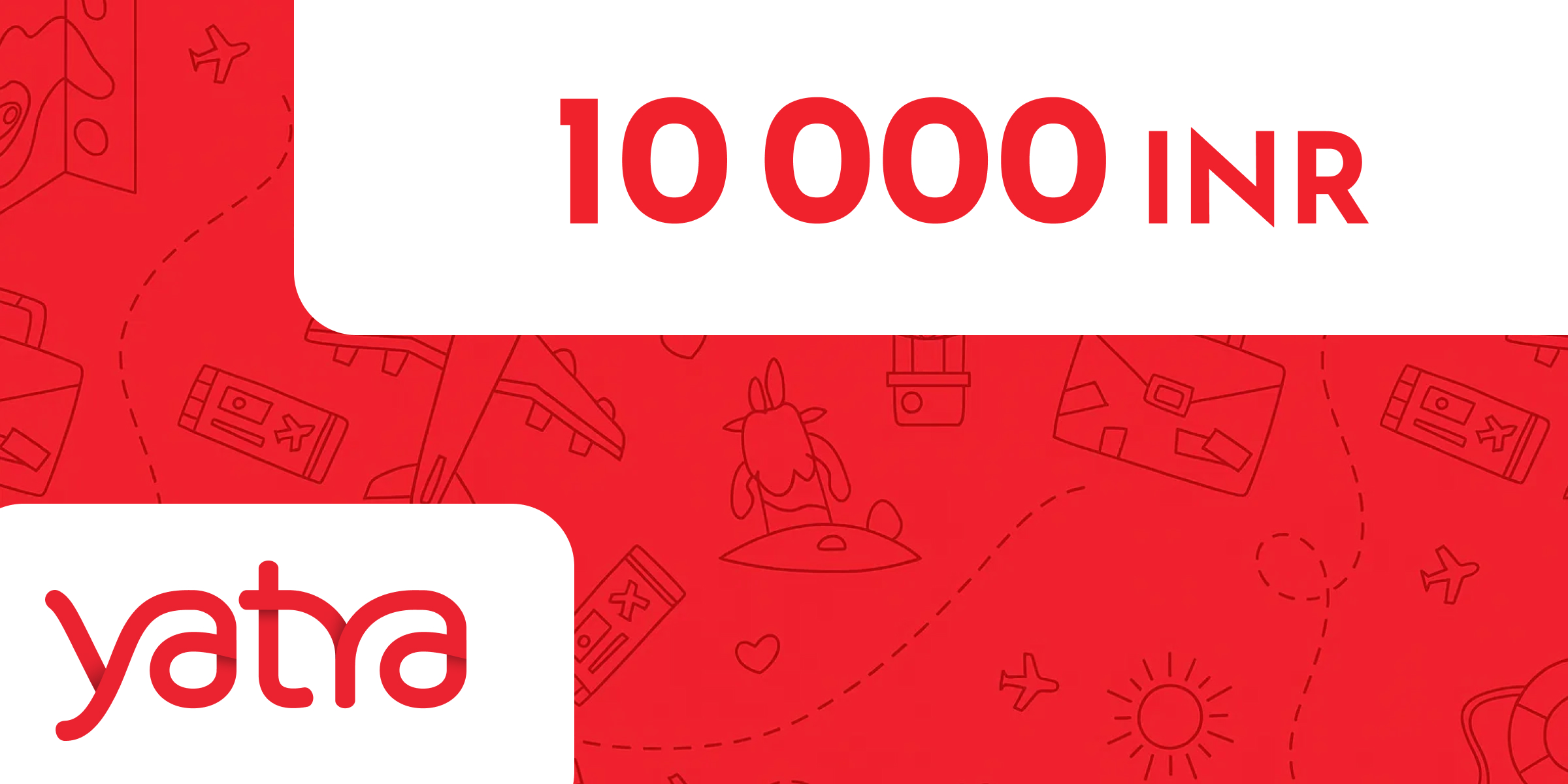 Yatra Gift Card 10000 INR