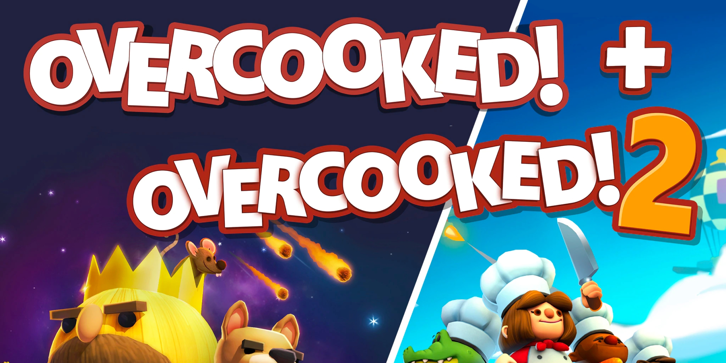 Overcooked plus Overcooked 2 (Xbox One)