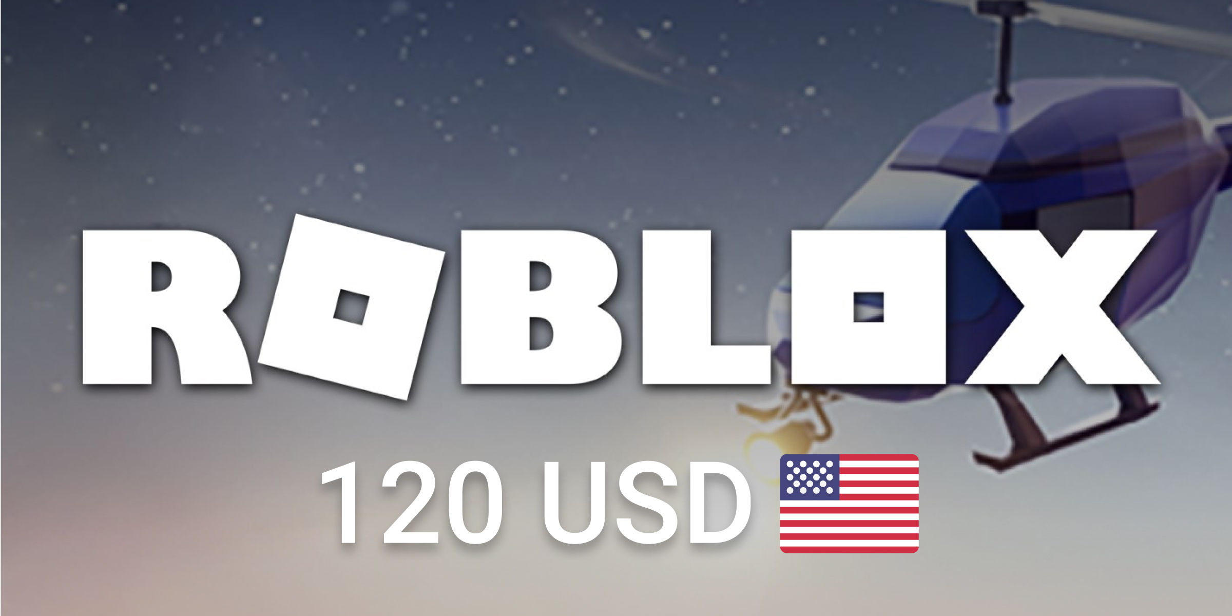 Roblox Gift Card 120 USD